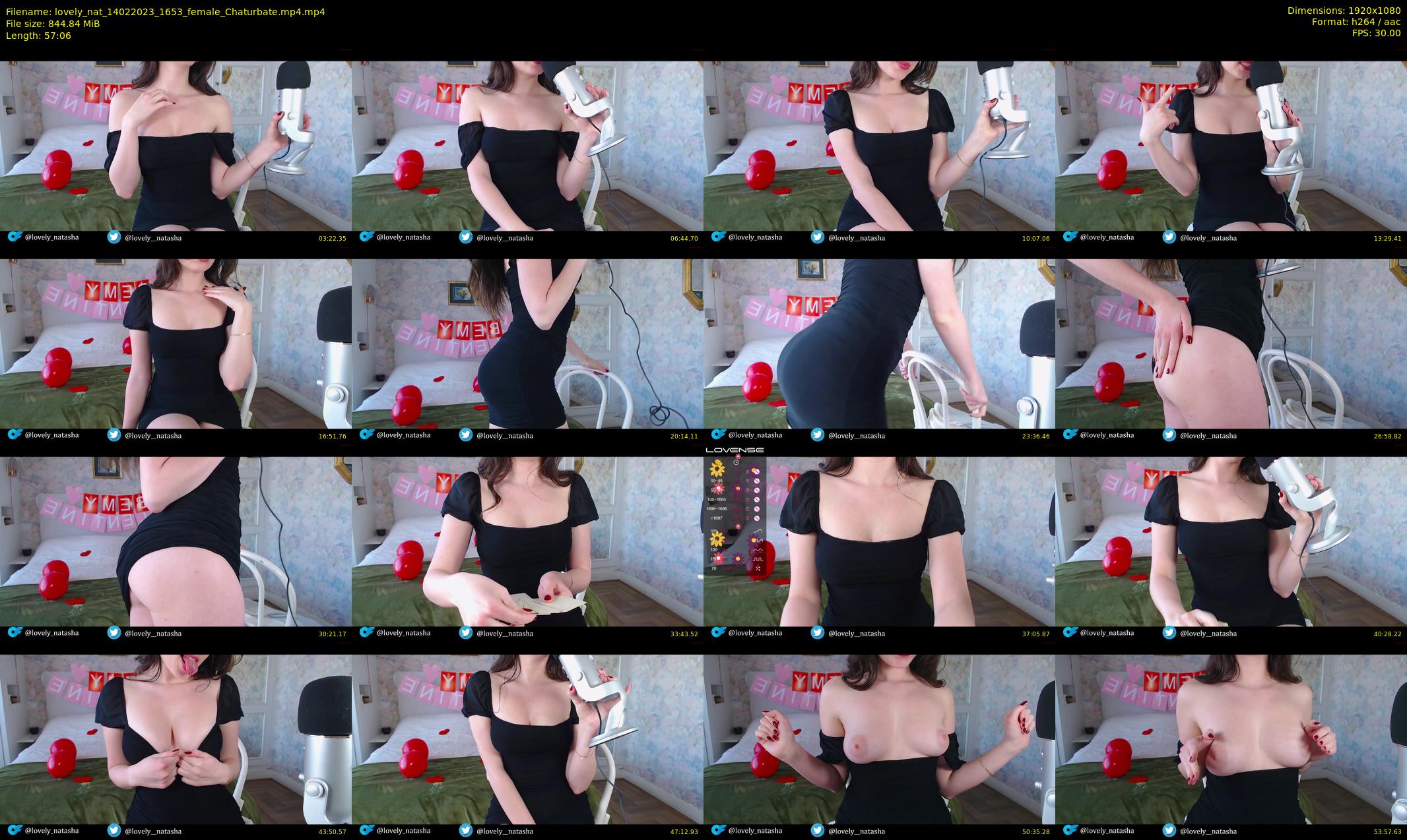 lovely_nat — 58 minute Chaturbate female cam show recording, 1080p, Feb 14, 2023