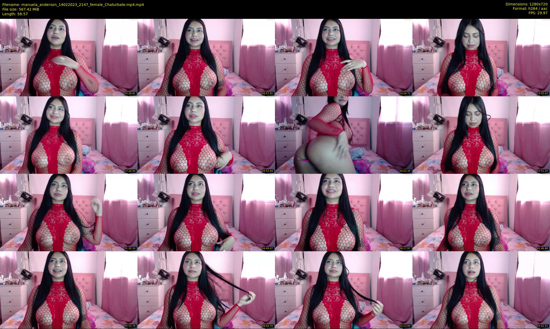 manuela_anderson — 59 minute Chaturbate female cam show recording, 720p, Feb 14, 2023