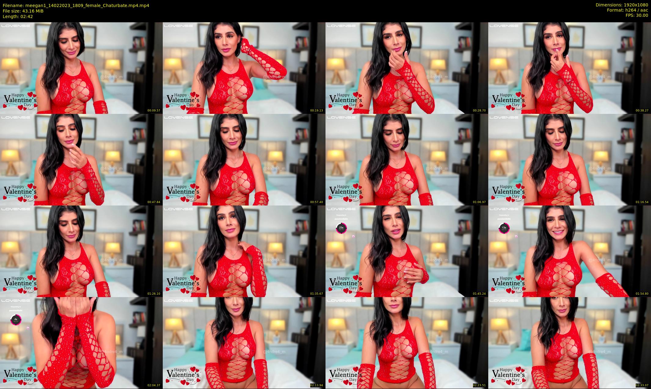 meegan1 — 3 minute Chaturbate female cam show recording, 1080p, Feb 14, 2023