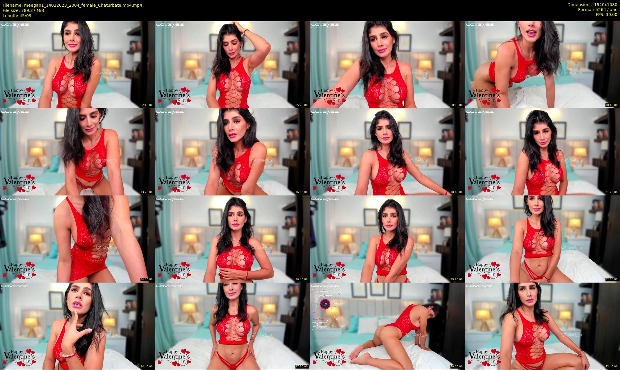 meegan1 — 46 minute Chaturbate female cam show recording, 1080p, Feb 14, 2023