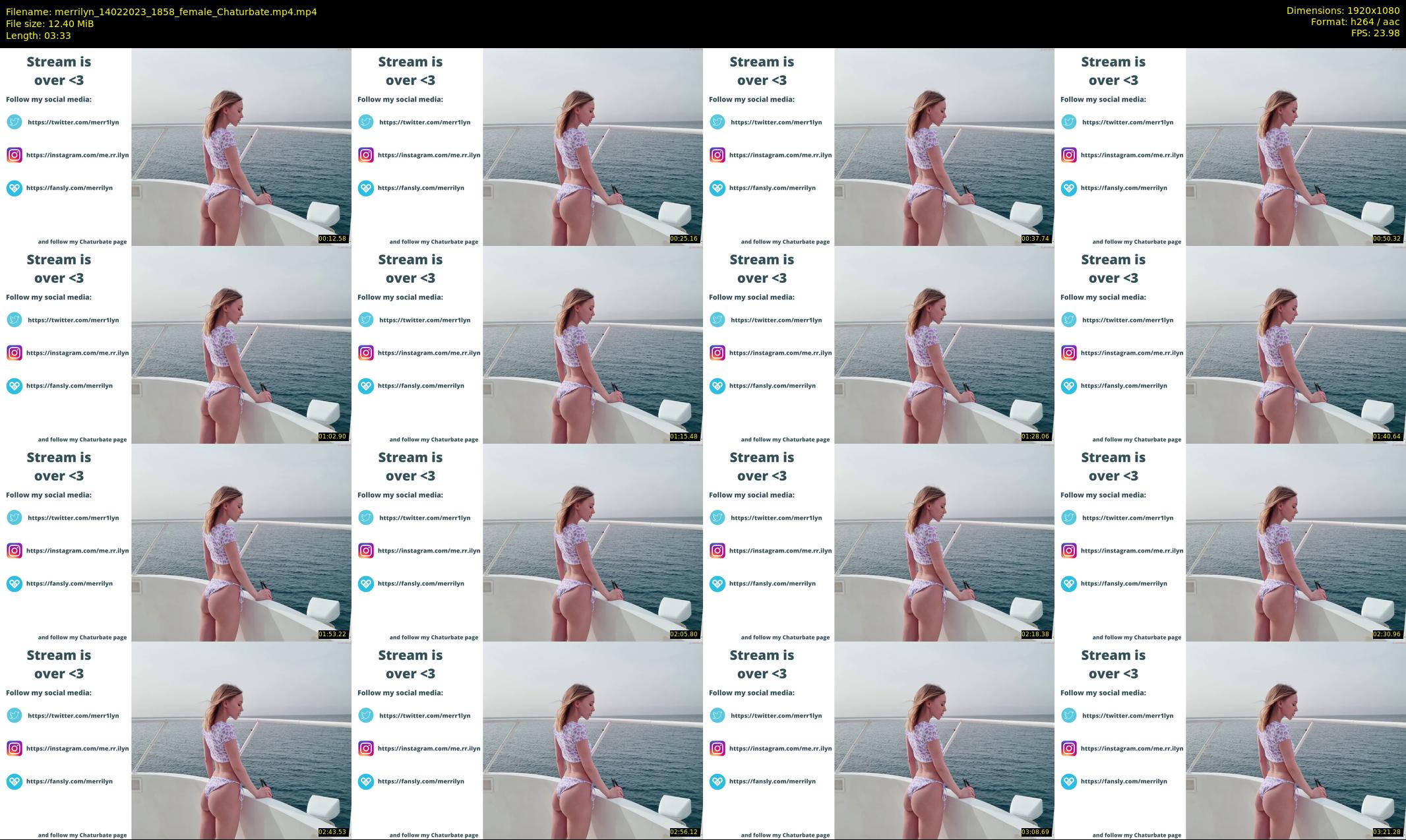 merrilyn — 4 minute Chaturbate female cam show recording, 1080p, Feb 14, 2023