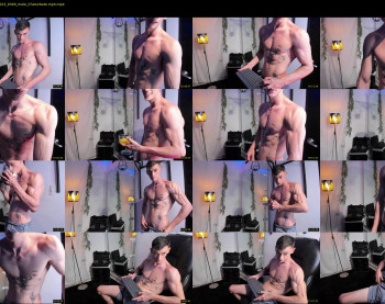 metatron_muscle — 24 minute Chaturbate male cam show recording, 1080p, Feb 15, 2023