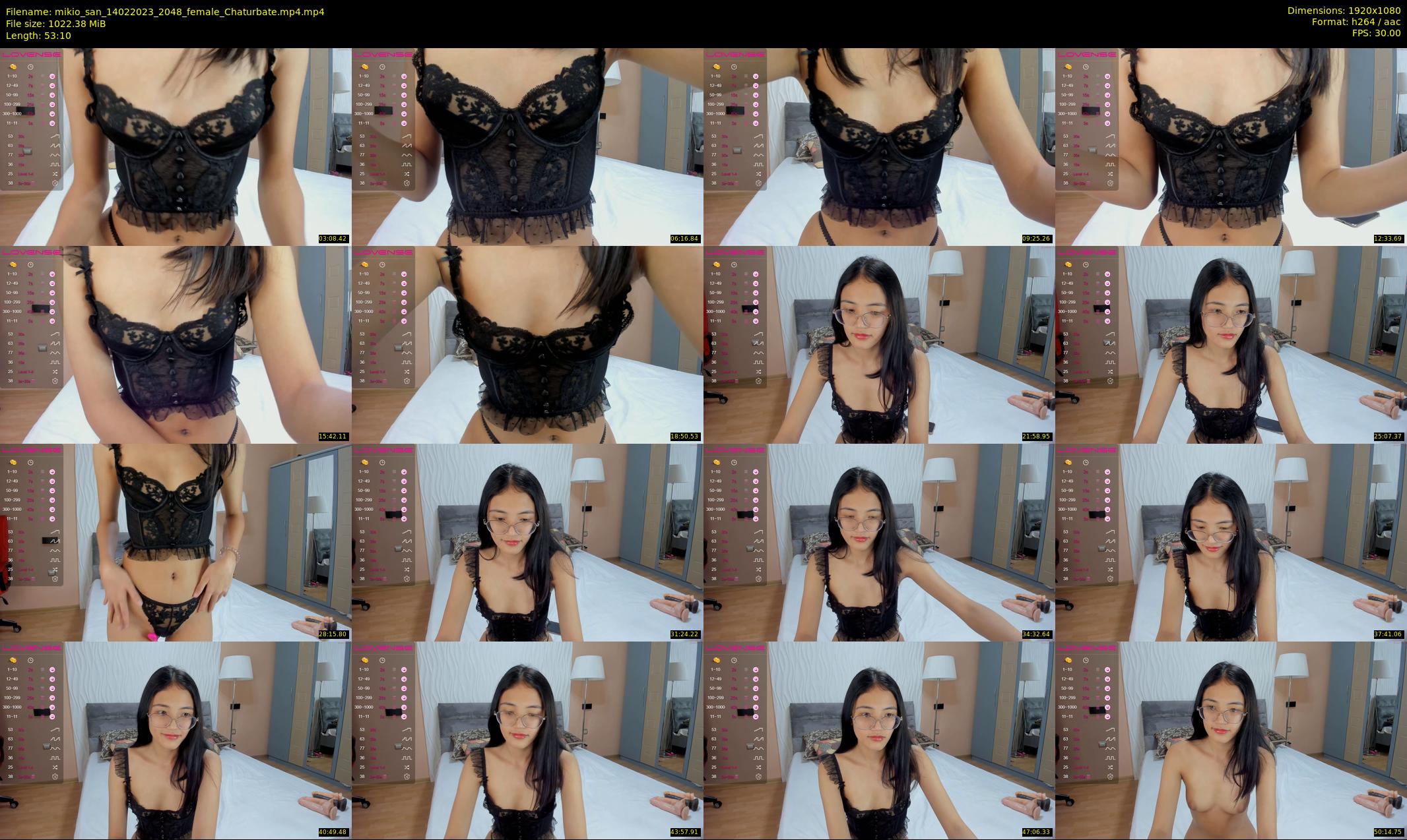mikio_san — 54 minute Chaturbate female cam show recording, 1080p, Feb 14, 2023