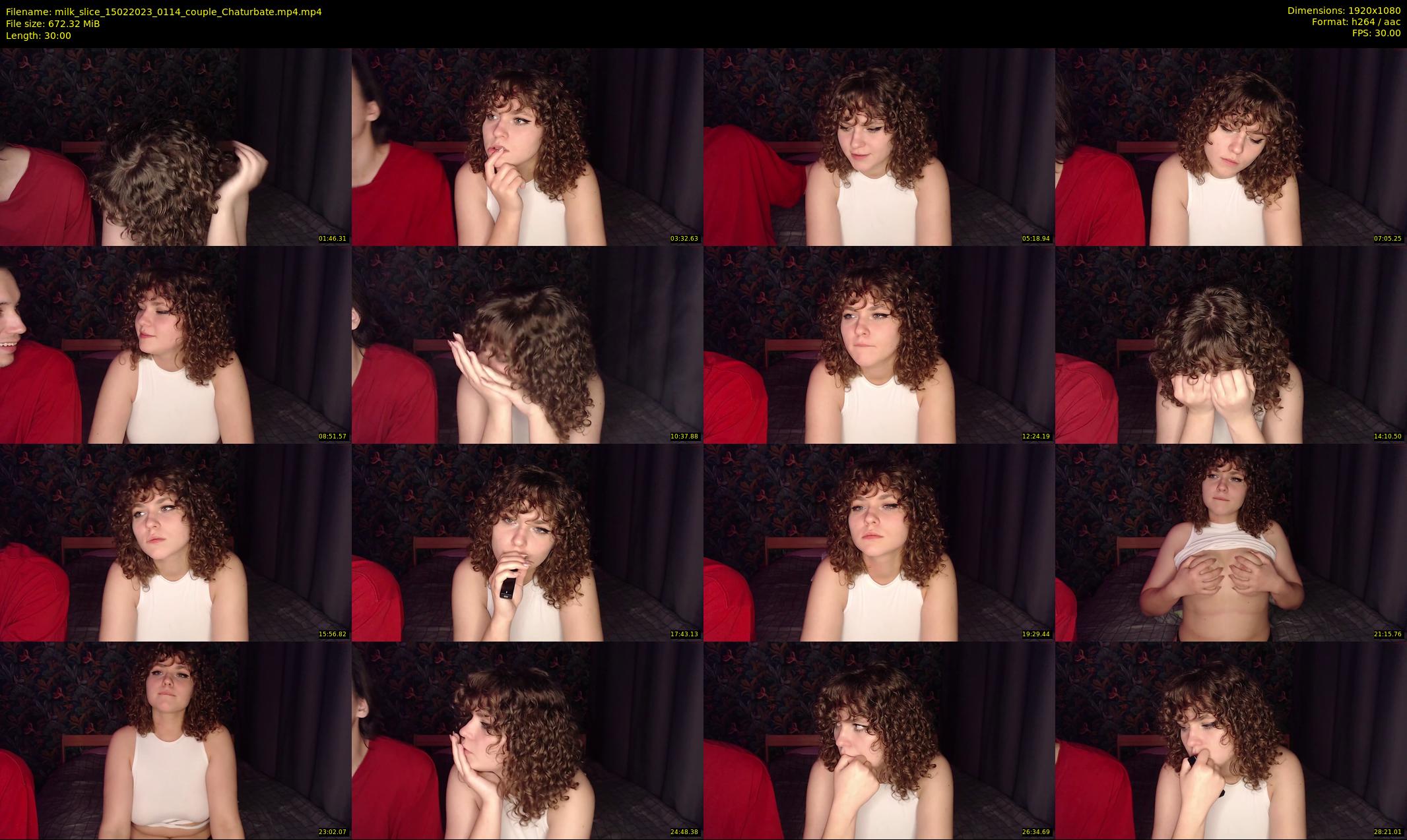 milk_slice — 30 minute Chaturbate couple cam show recording, 1080p, Feb 15, 2023