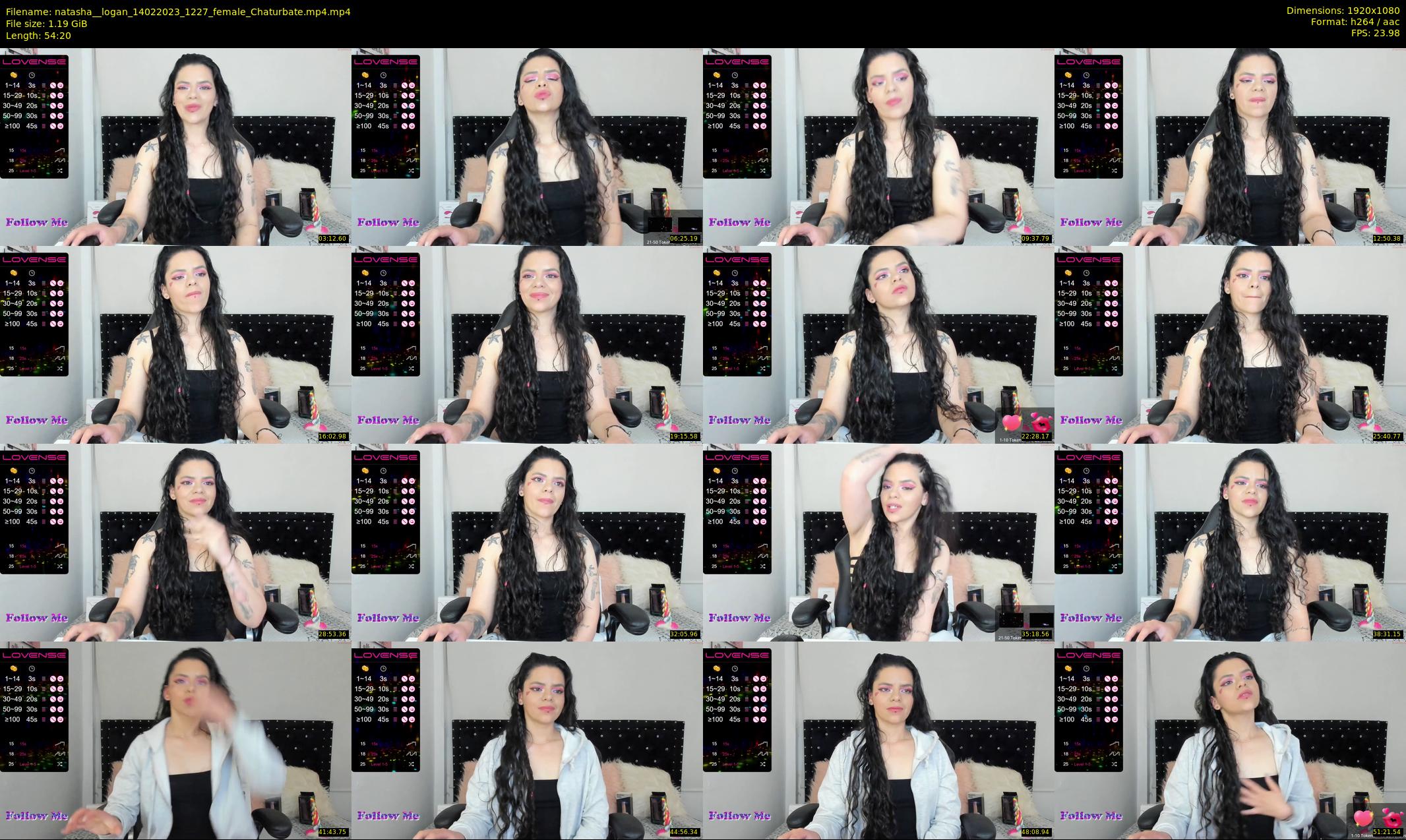 natasha__logan — 55 minute Chaturbate female cam show recording, 1080p, Feb 14, 2023