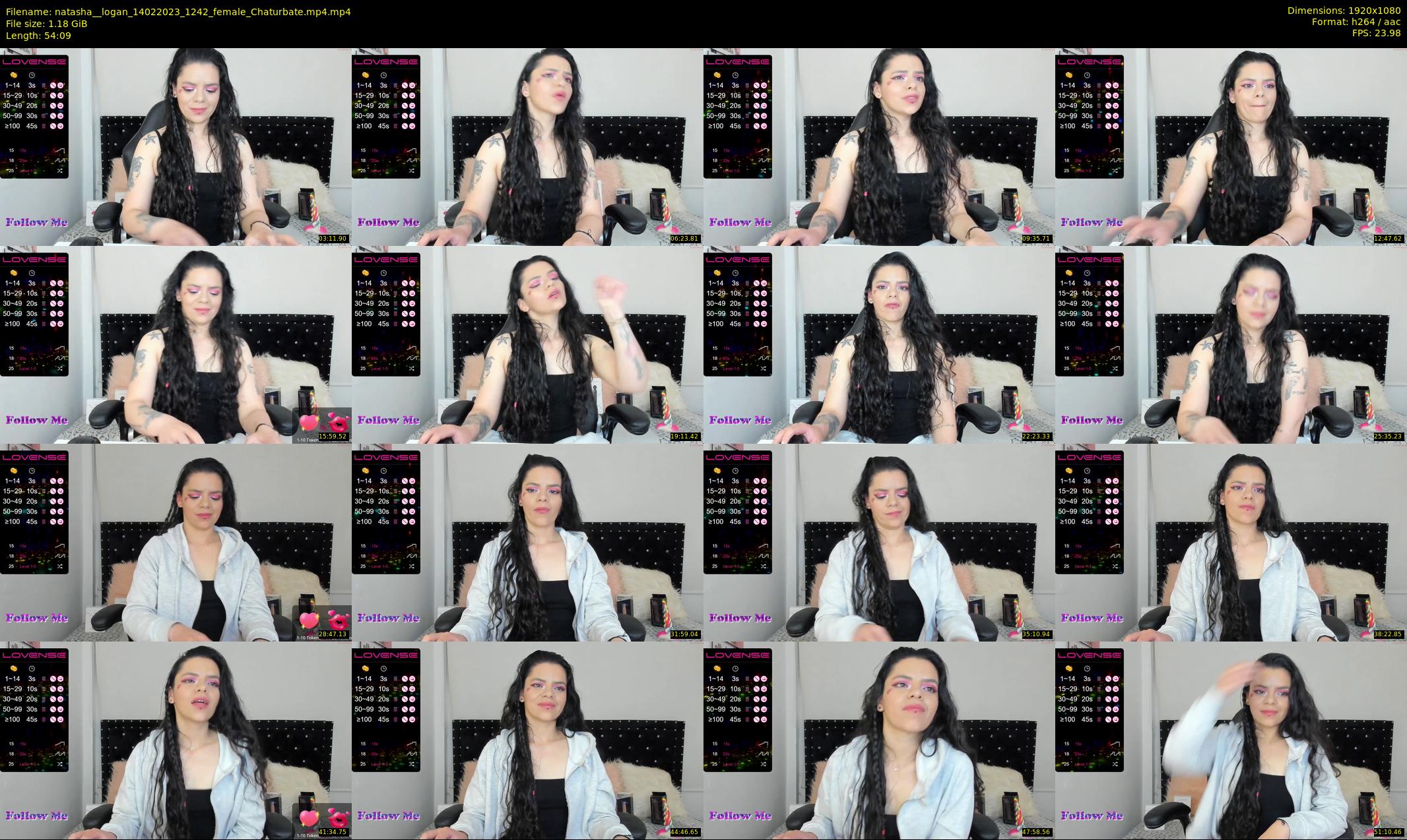 natasha__logan — 55 minute Chaturbate female cam show recording, 1080p, Feb 14, 2023