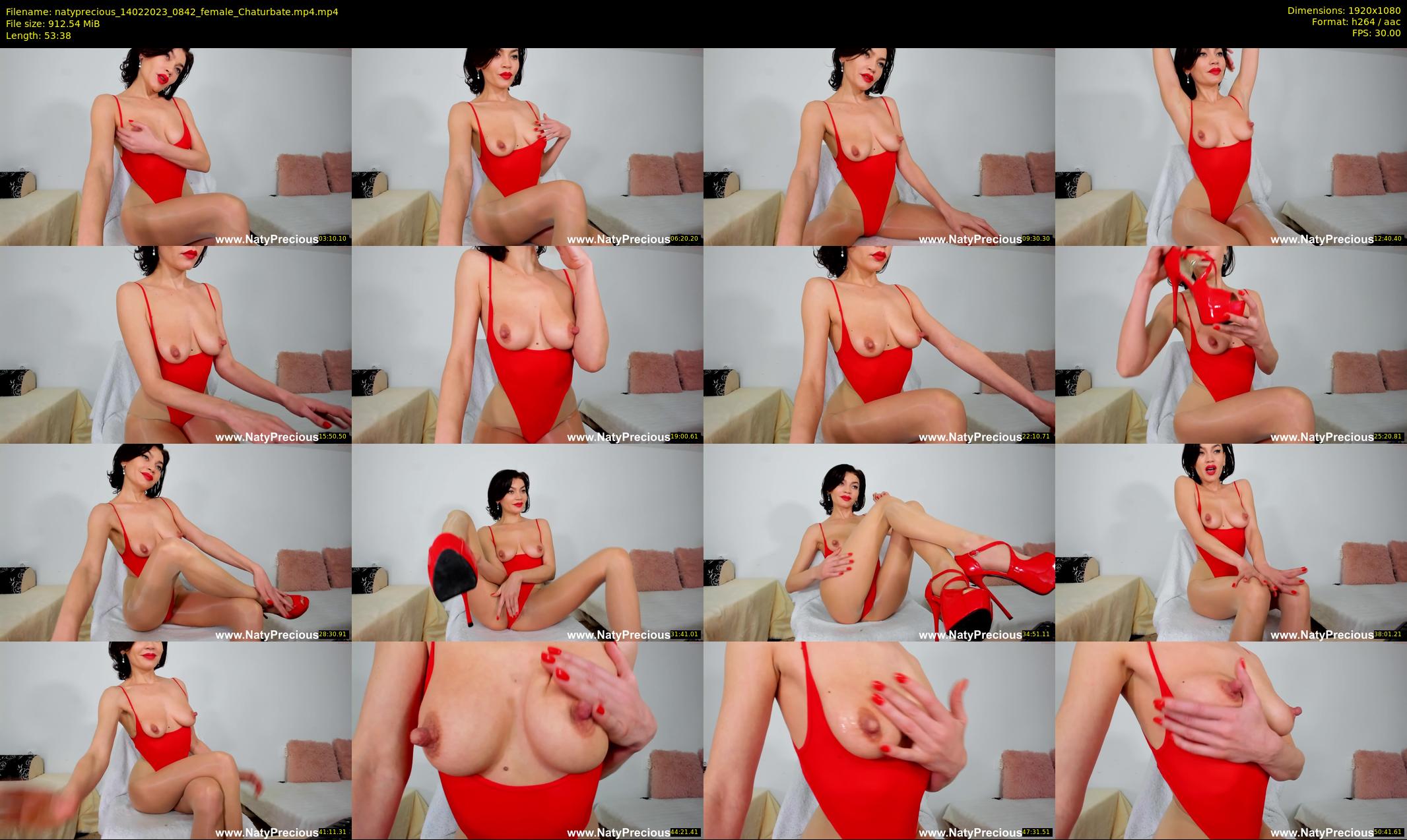 natyprecious — 54 minute Chaturbate female cam show recording, 1080p, Feb 14, 2023