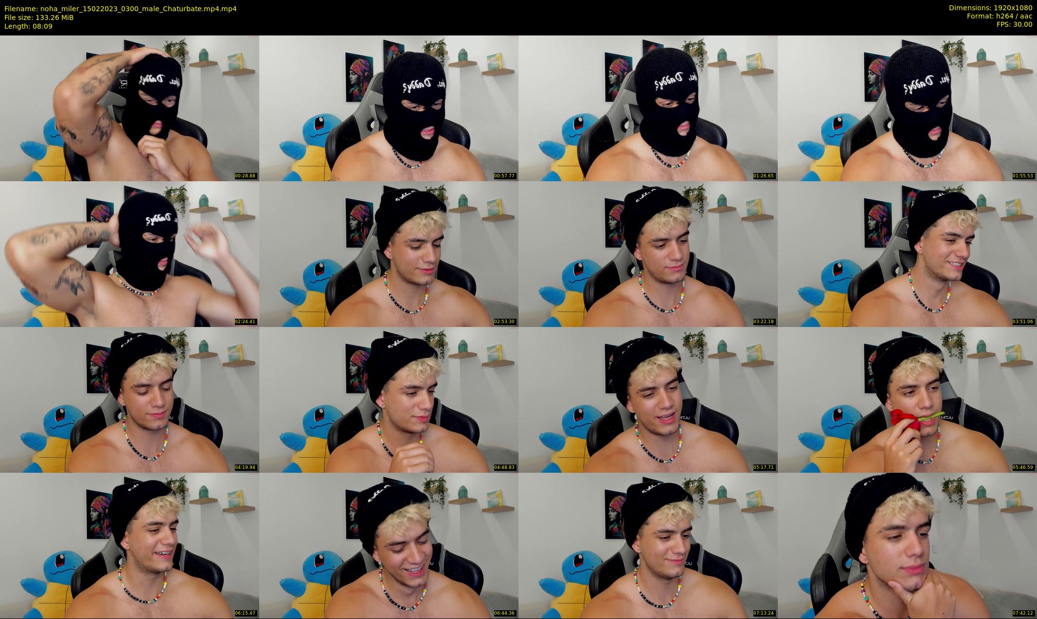 noha_miler — 9 minute Chaturbate male cam show recording, 1080p, Feb 15, 2023
