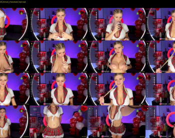 nudenansy — 57 minute Chaturbate female cam show recording, 1080p, Feb 14, 2023