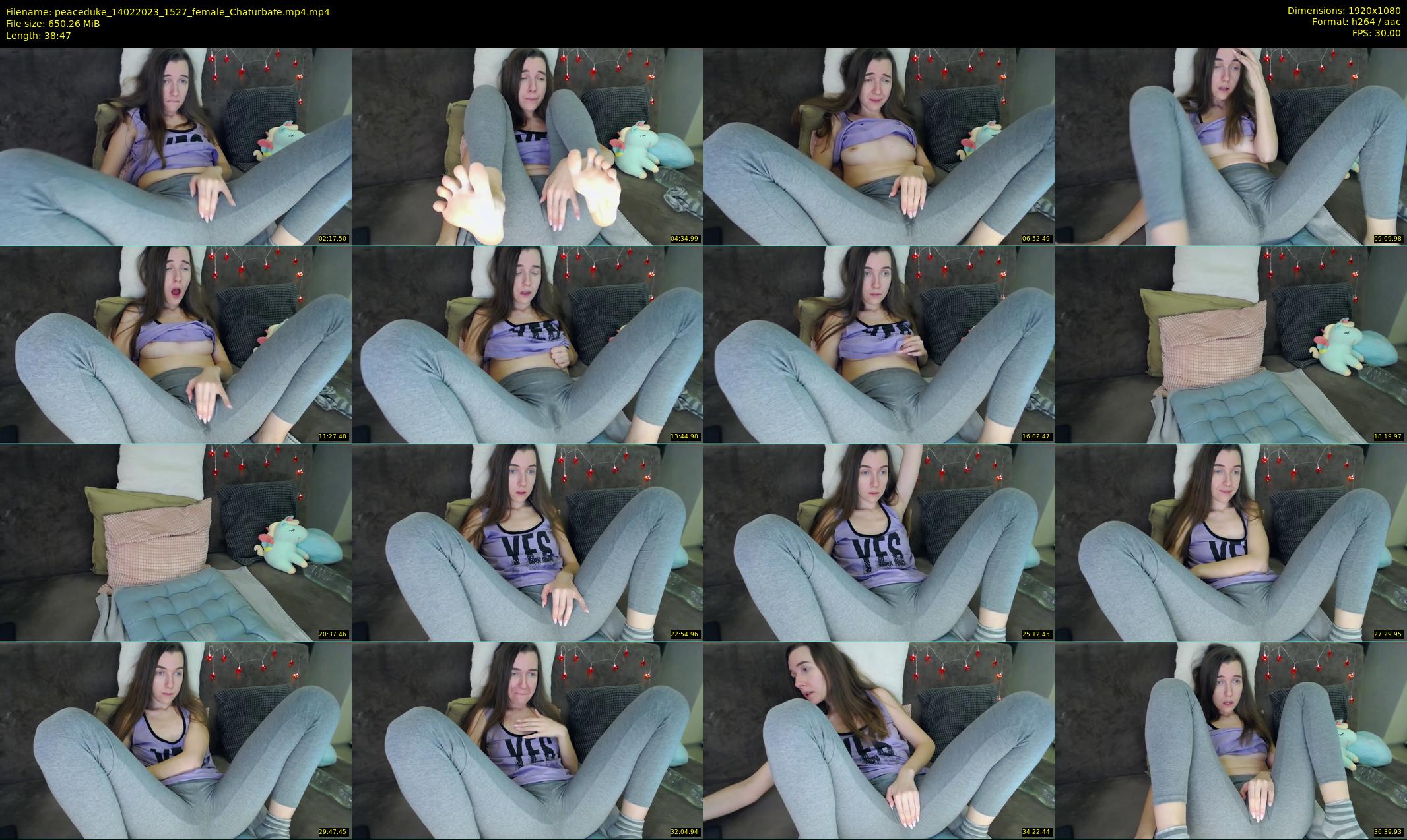 peaceduke — 39 minute Chaturbate female cam show recording, 1080p, Feb 14, 2023