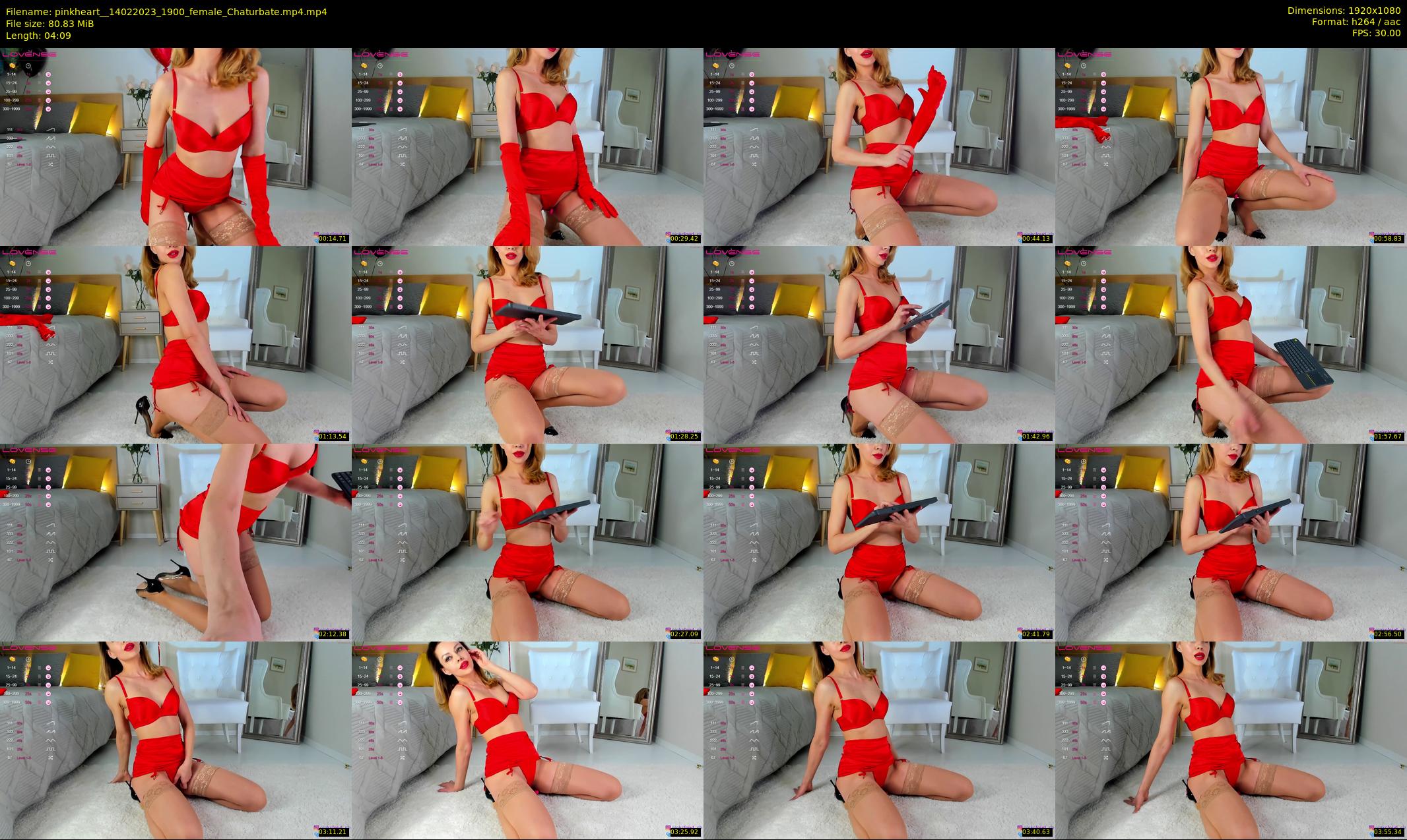 pinkheart_ — 5 minute Chaturbate female cam show recording, 1080p, Feb 14, 2023
