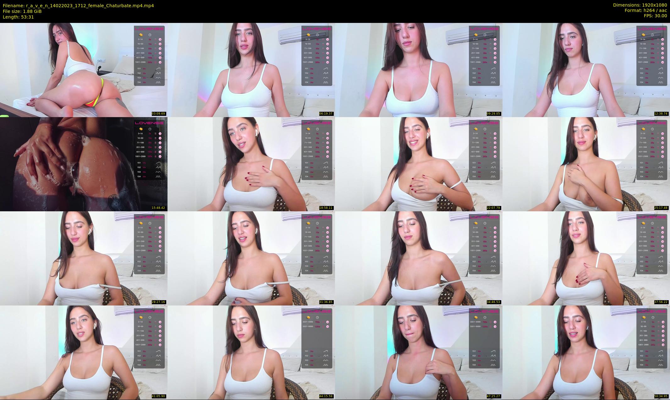 r_a_v_e_n — 54 minute Chaturbate female cam show recording, 1080p, Feb 14, 2023