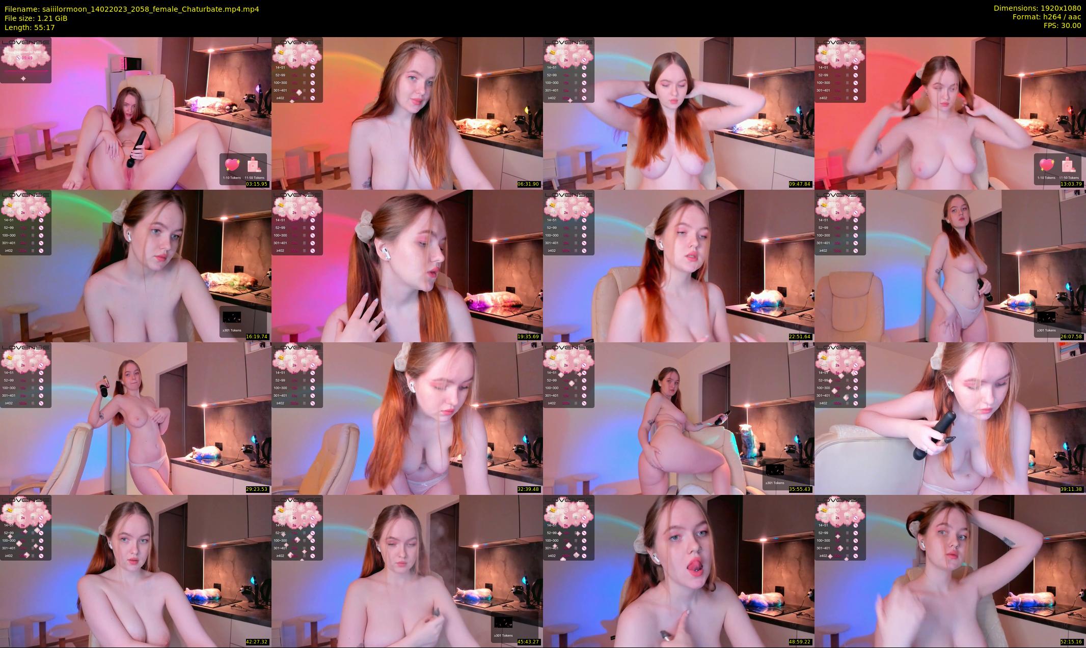 saiiilormoon — 56 minute Chaturbate female cam show recording, 1080p, Feb 14, 2023