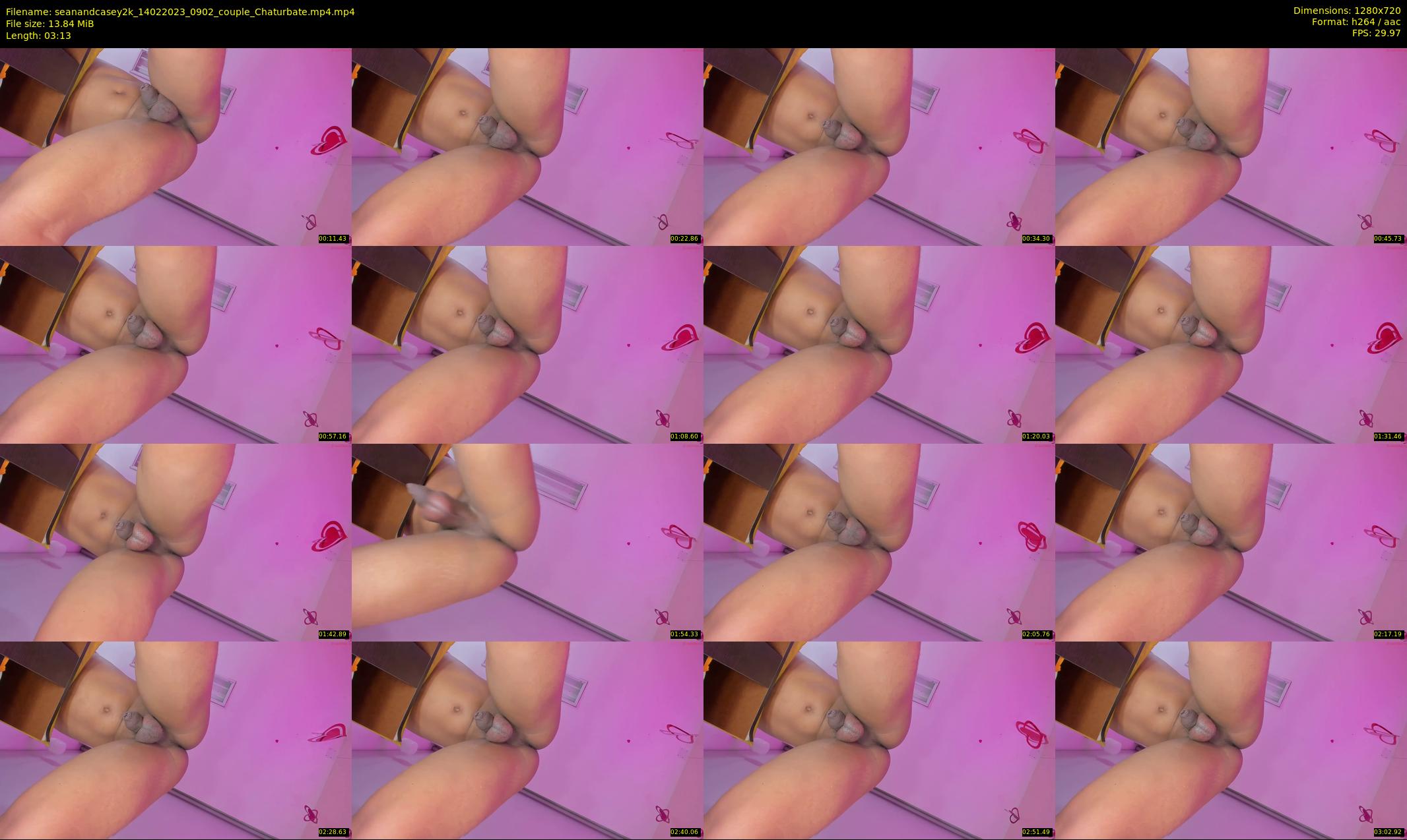 seanandcasey2k — 4 minute Chaturbate couple cam show recording, 720p, Feb 14, 2023