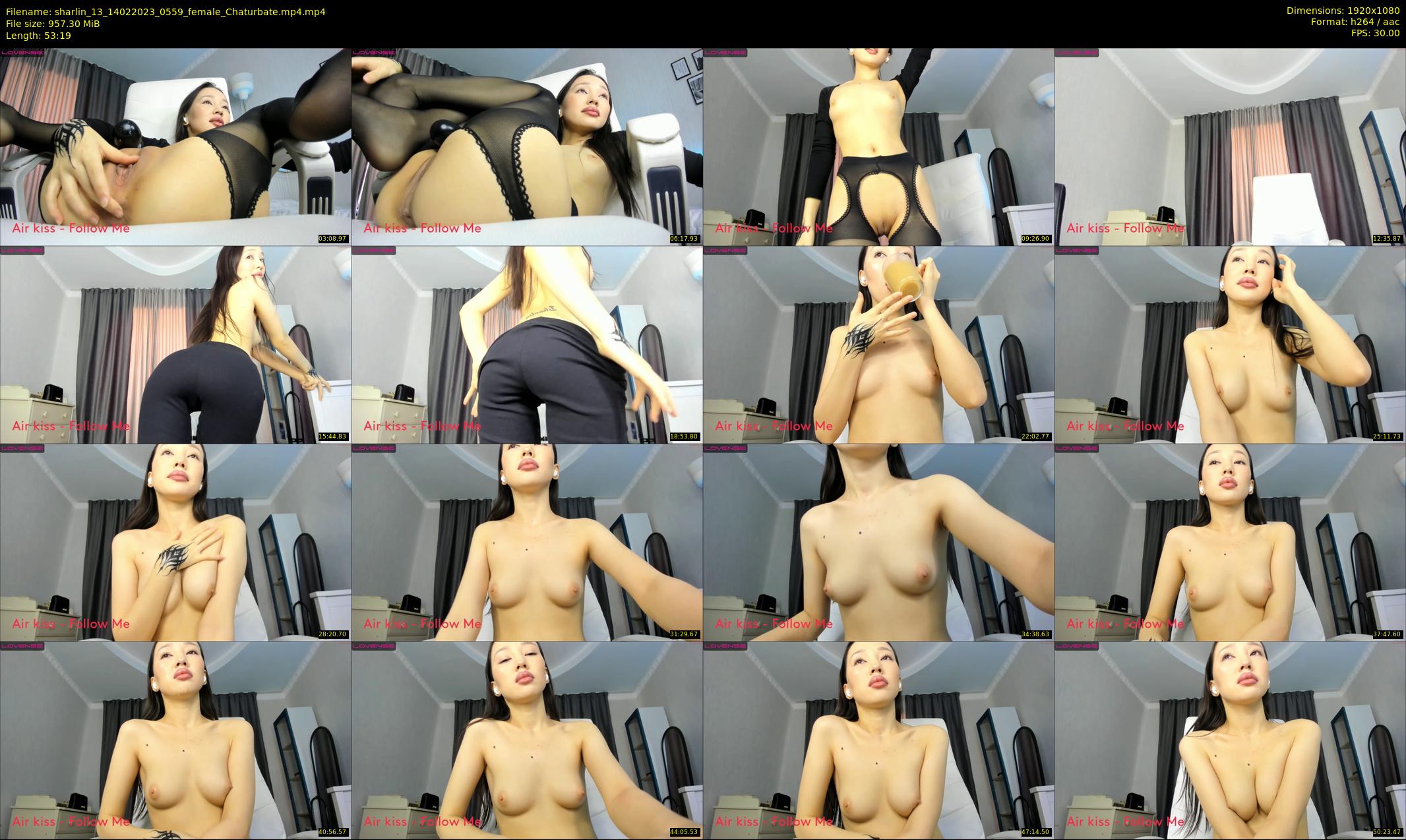sharlin_13 — 54 minute Chaturbate female cam show recording, 1080p, Feb 14, 2023