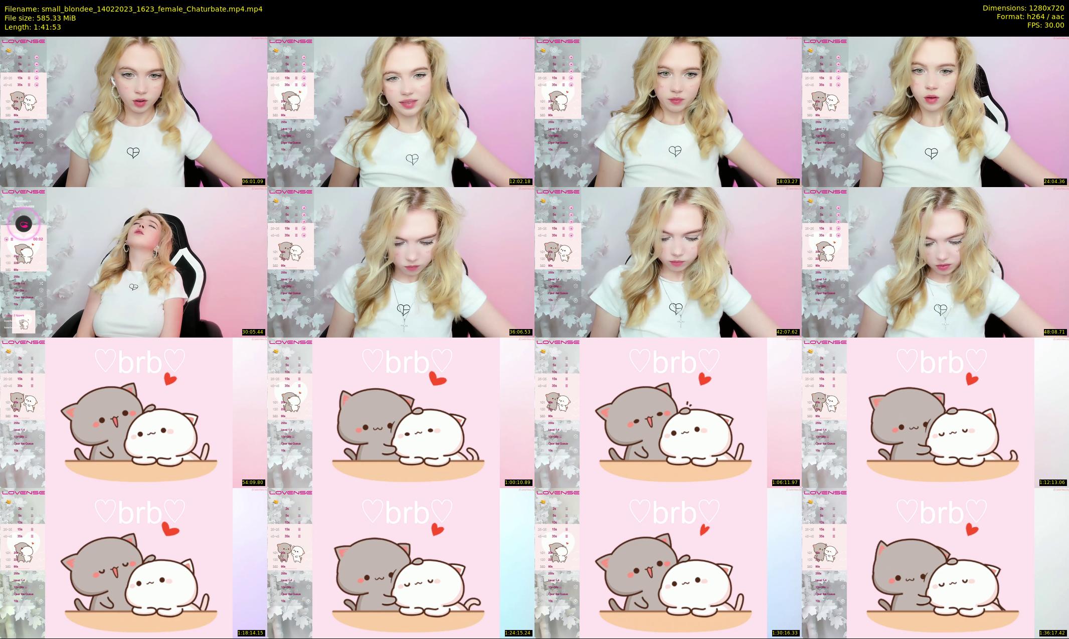 small_blondee — 102 minute Chaturbate female cam show recording, 720p, Feb 14, 2023