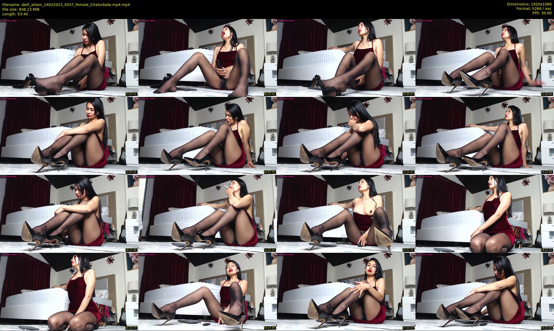 stefi_alizon — 54 minute Chaturbate female cam show recording, 1080p, Feb 14, 2023