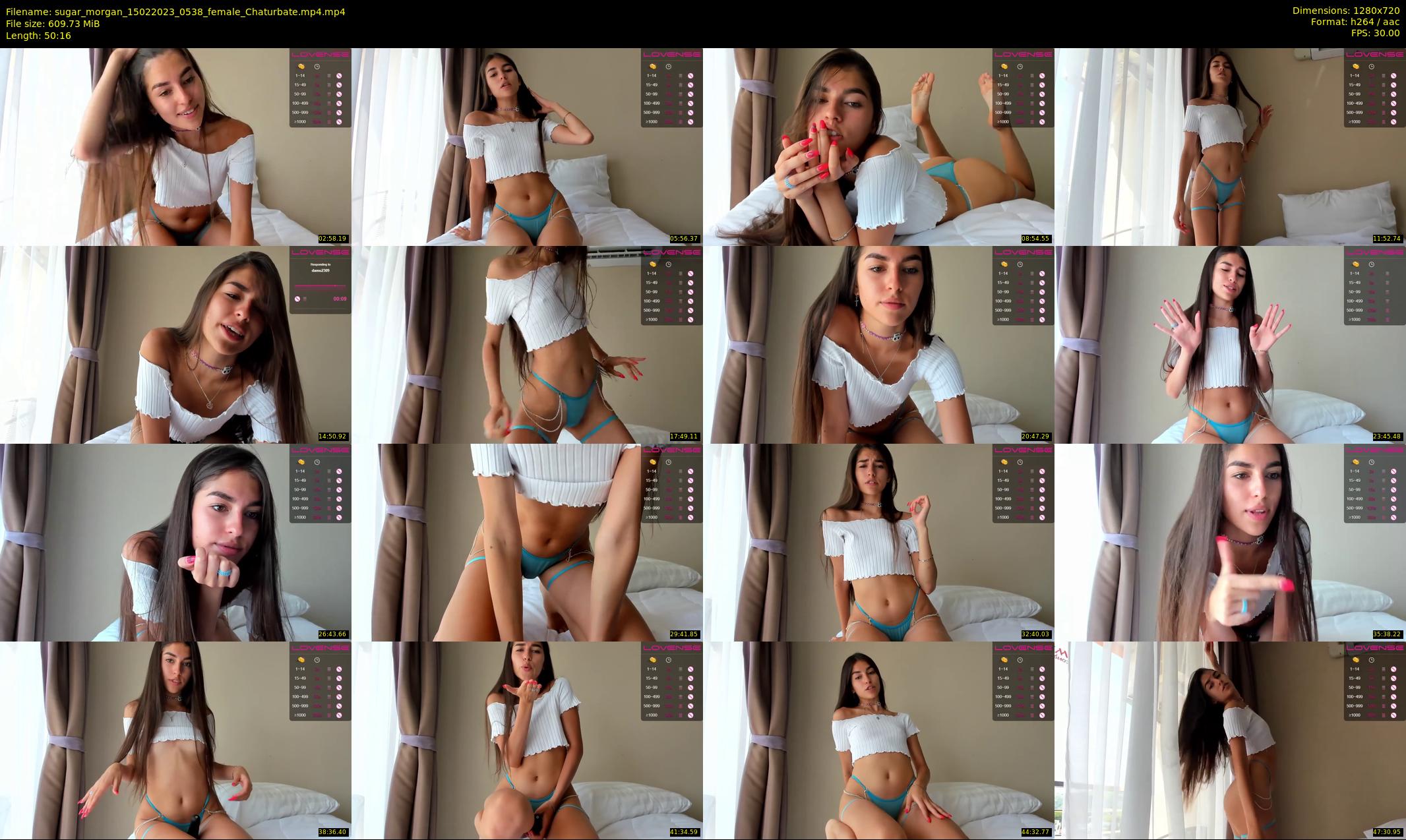 sugar_morgan — 51 minute Chaturbate female cam show recording, 720p, Feb 15, 2023