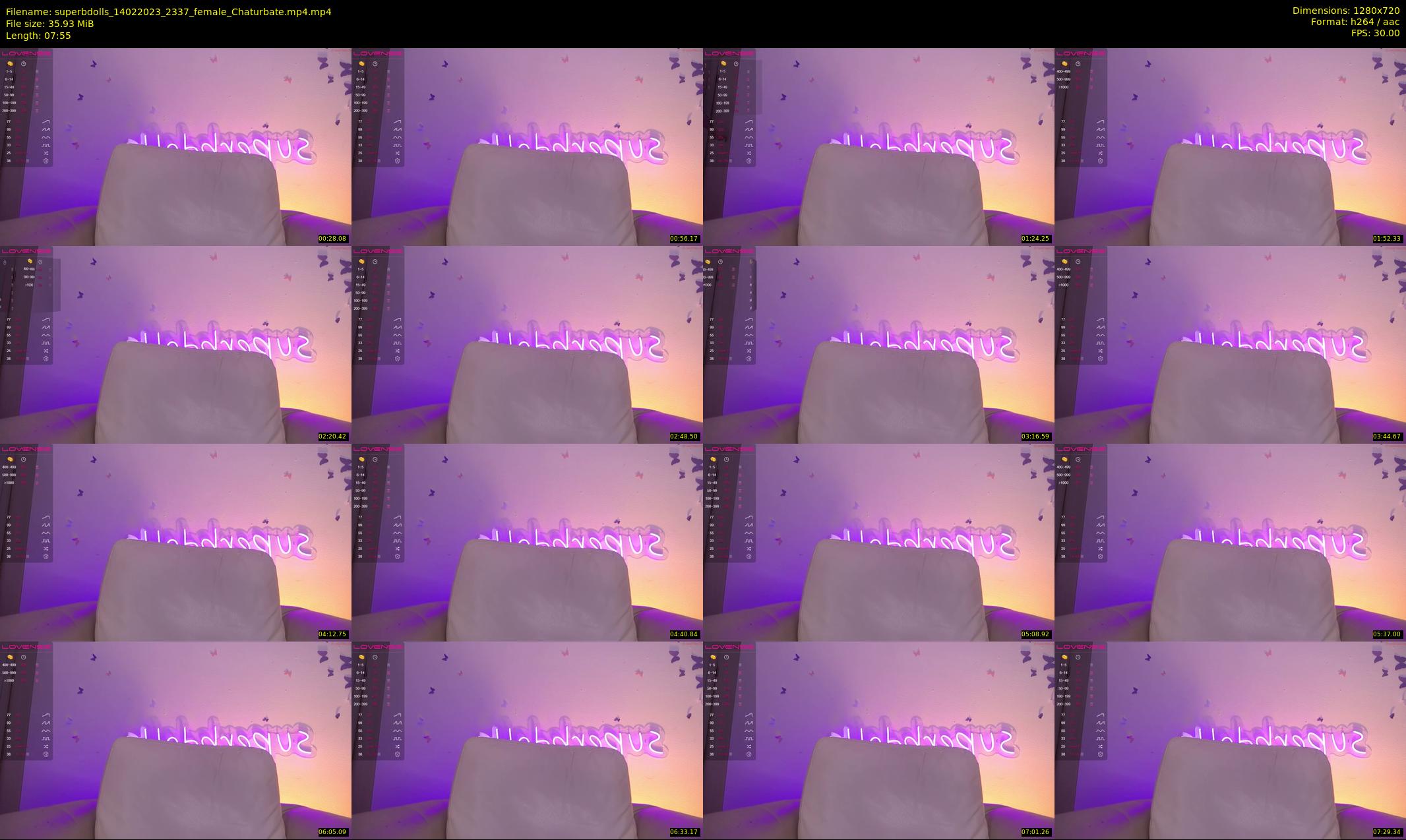 superbdolls — 8 minute Chaturbate couple cam show recording, 720p, Feb 14, 2023