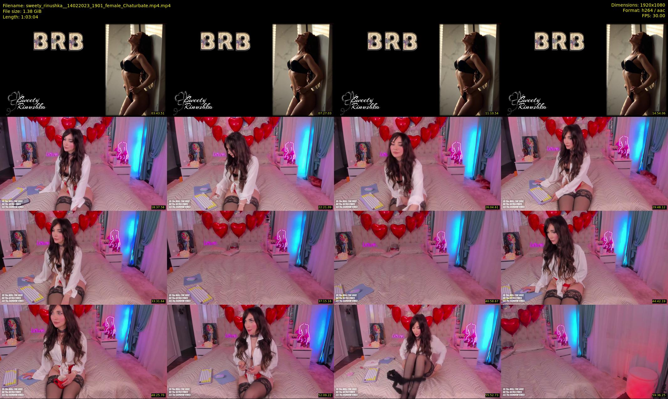 sweety_rinushka_ — 64 minute Chaturbate female cam show recording, 1080p, Feb 14, 2023