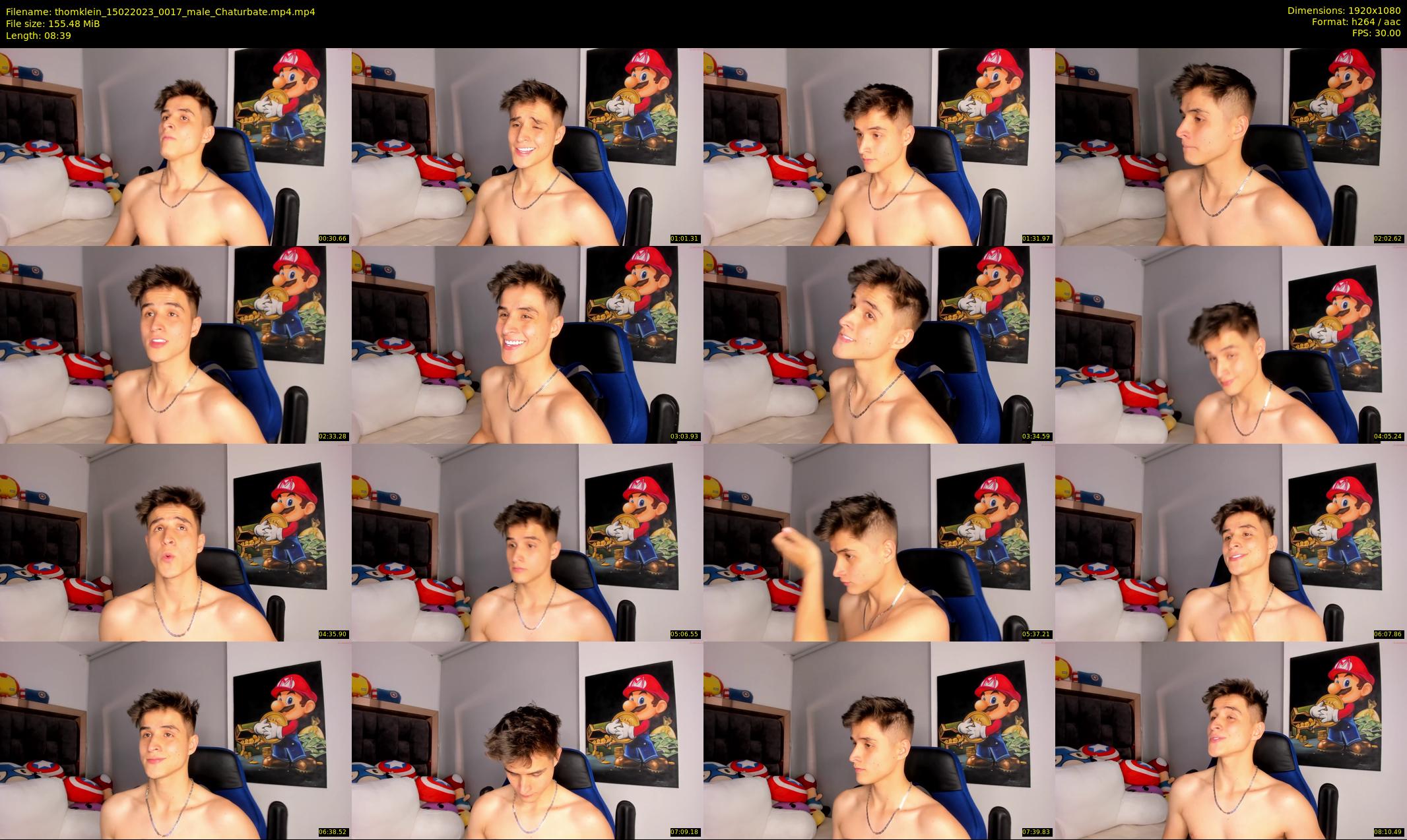 thomklein — 9 minute Chaturbate male cam show recording, 1080p, Feb 15, 2023