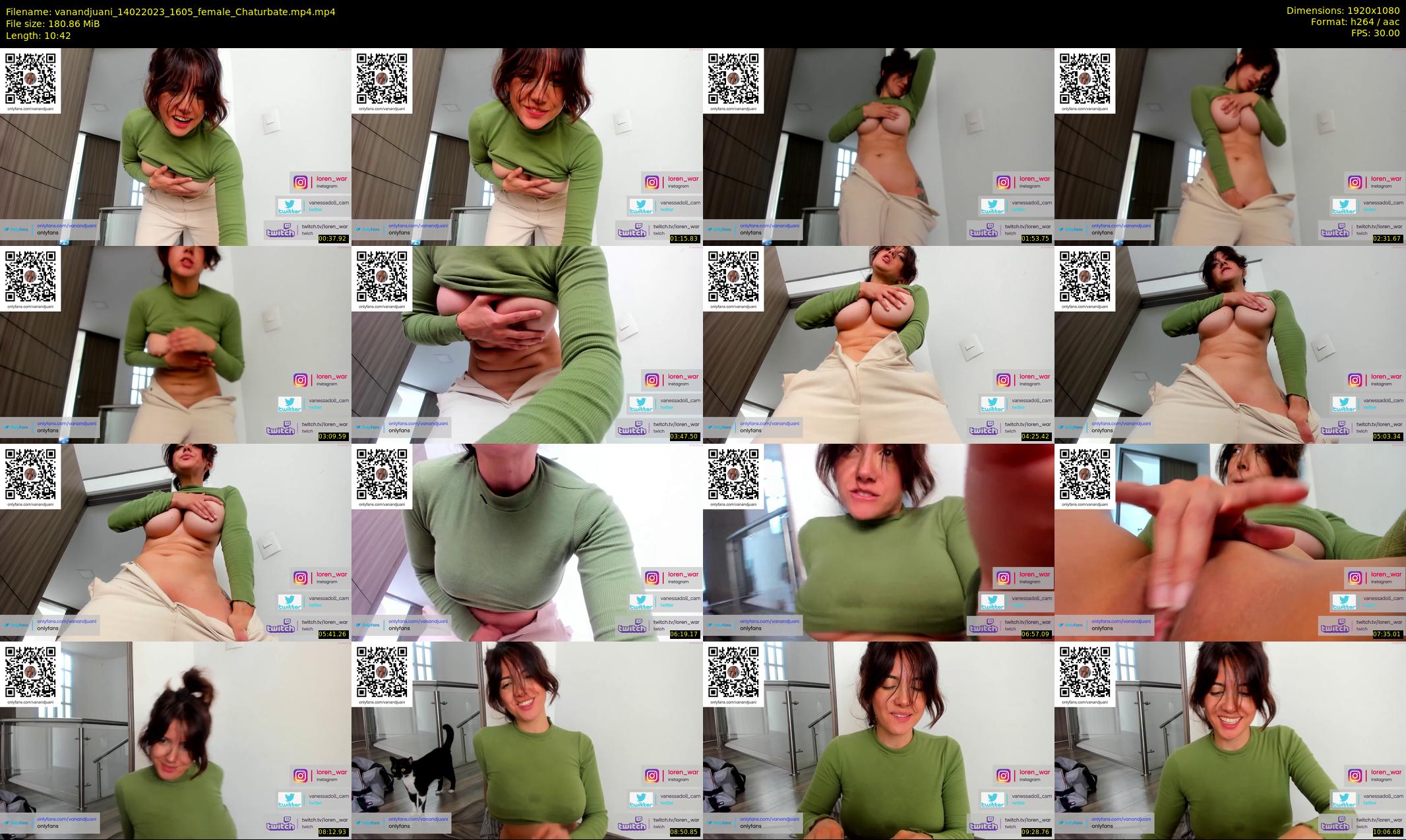 vanandjuani — 11 minute Chaturbate female cam show recording, 1080p, Feb 14, 2023
