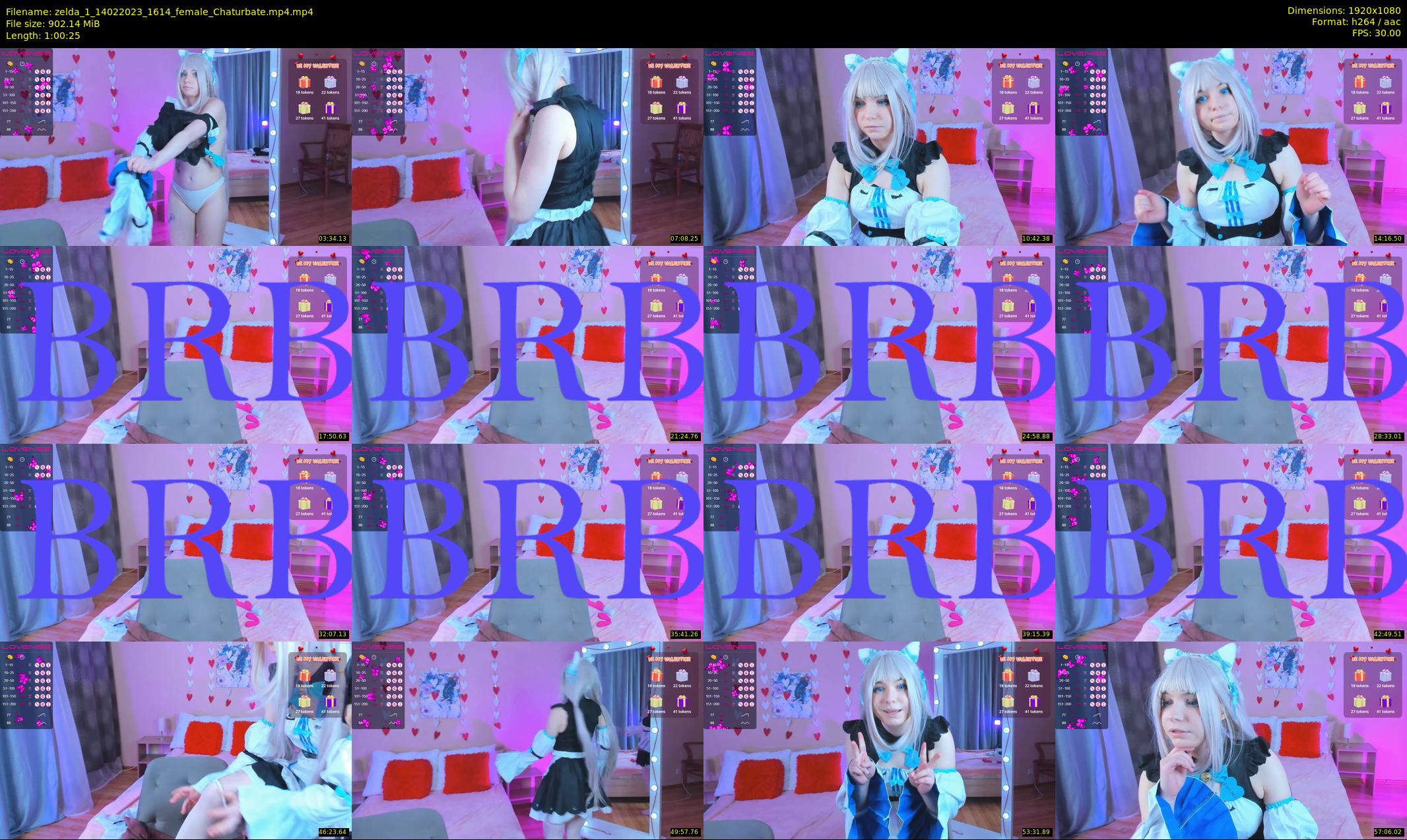 zelda_1 — 61 minute Chaturbate female cam show recording, 1080p, Feb 14, 2023