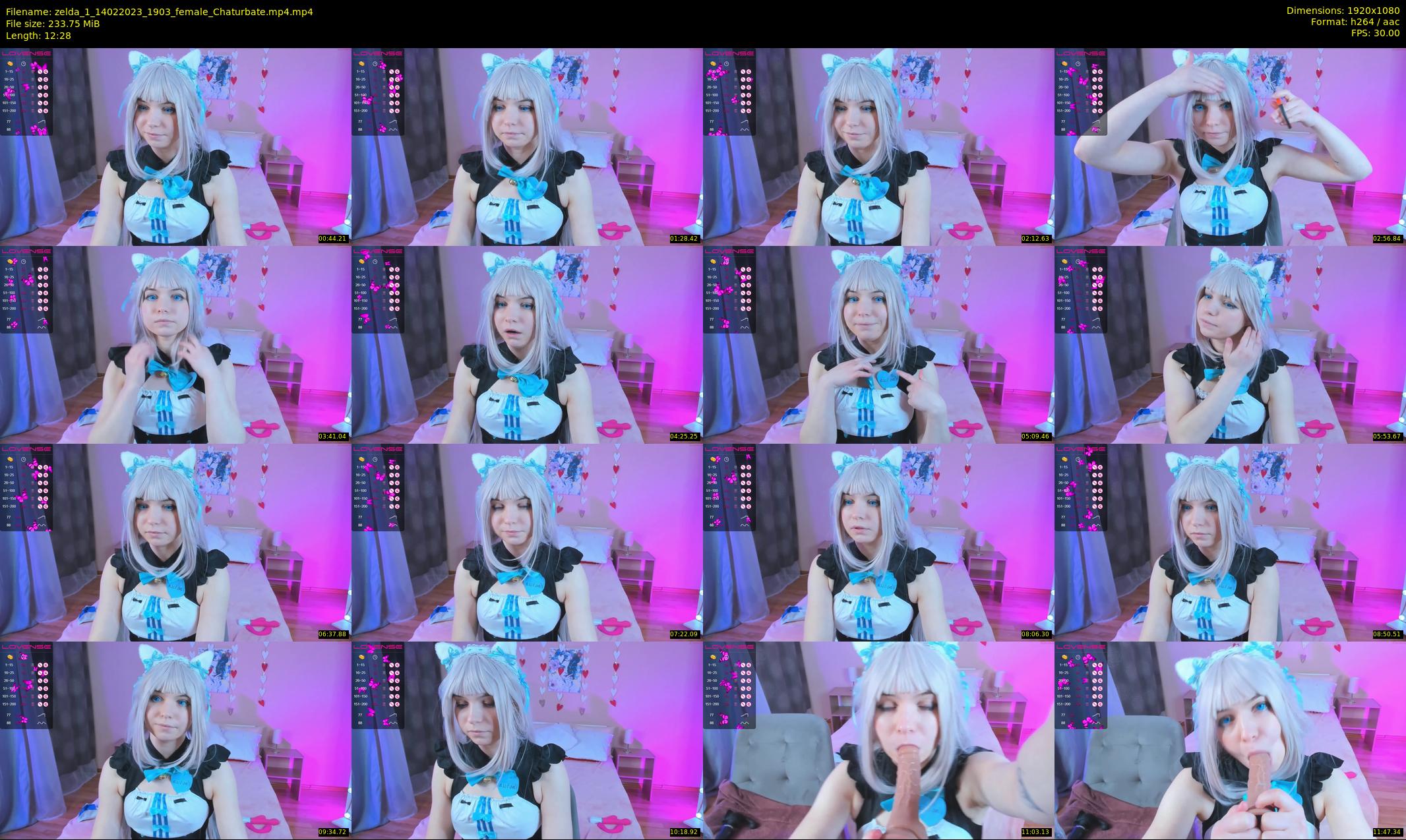 zelda_1 — 13 minute Chaturbate female cam show recording, 1080p, Feb 14, 2023
