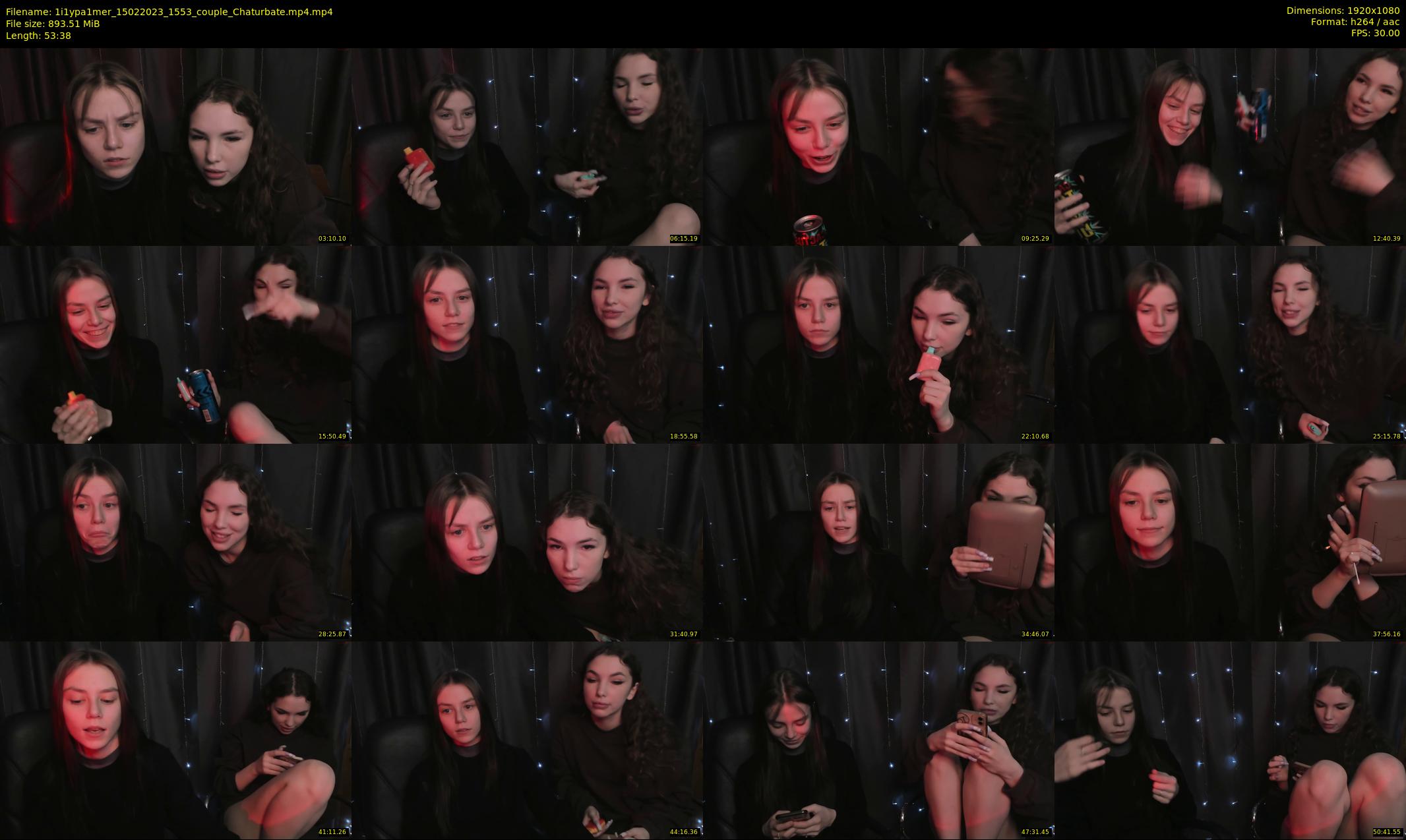 1i1ypa1mer — 54 minute Chaturbate female cam show recording, 1080p, Feb 15, 2023