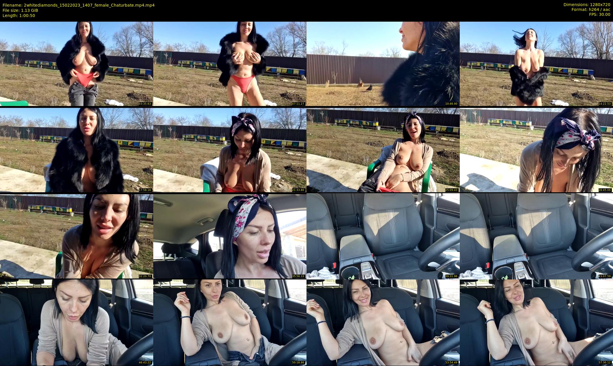 2whitediamonds — 61 minute Chaturbate couple cam show recording, 720p, Feb 15, 2023