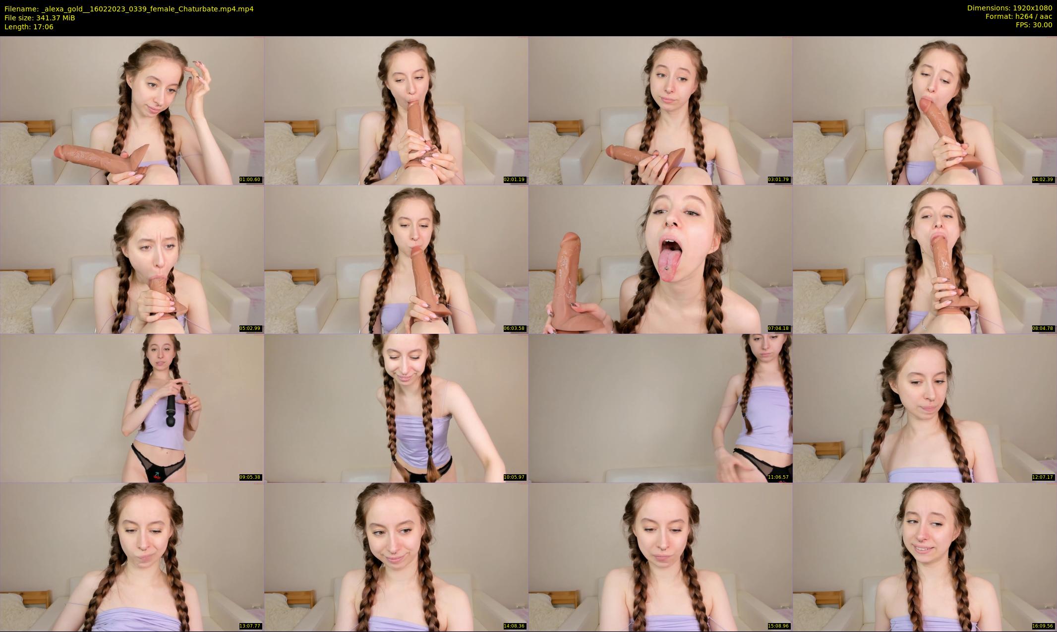 _alexa_gold_ — 18 minute Chaturbate female cam show recording, 1080p, Feb 16, 2023