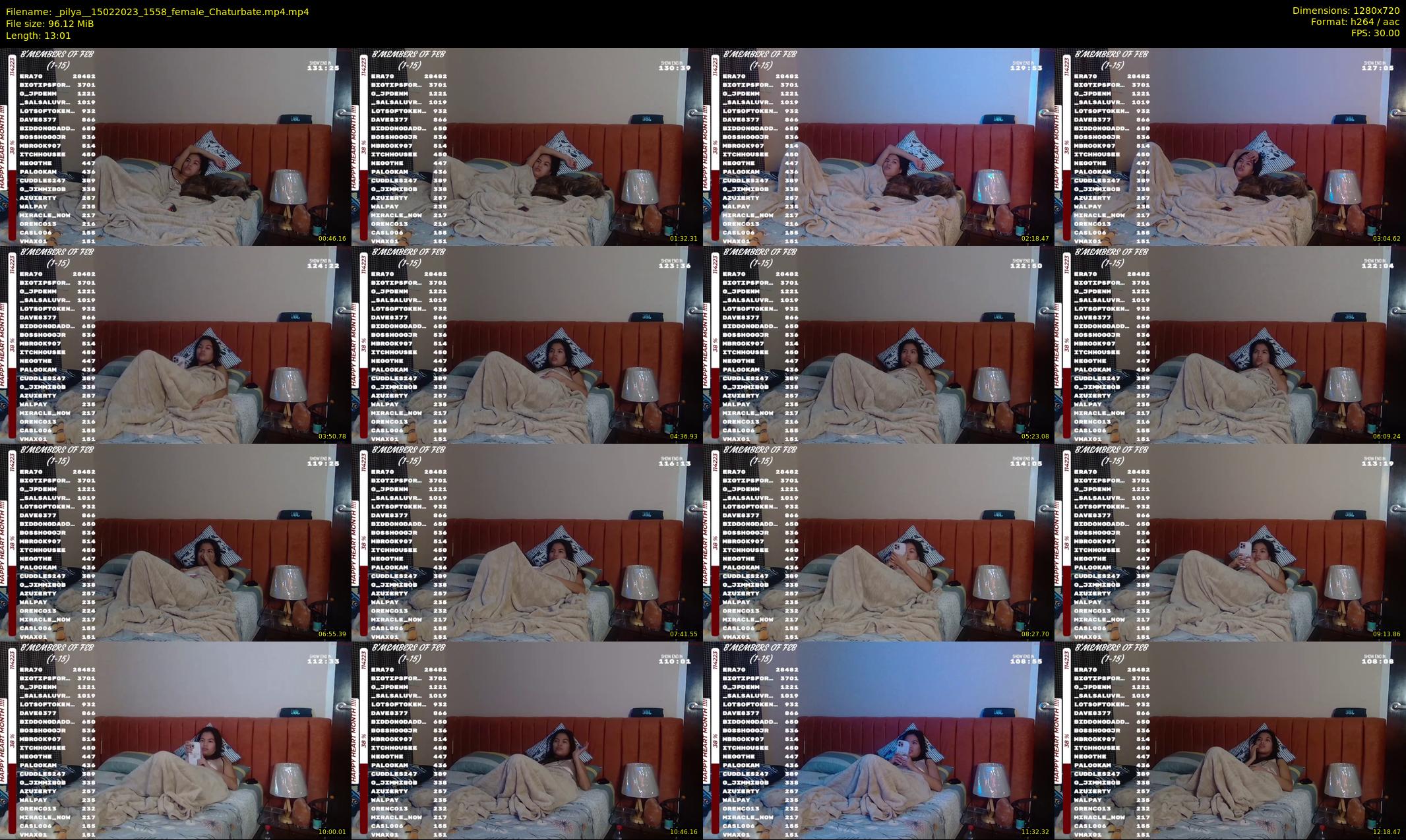 _pilya_ — 14 minute Chaturbate female cam show recording, 720p, Feb 15, 2023