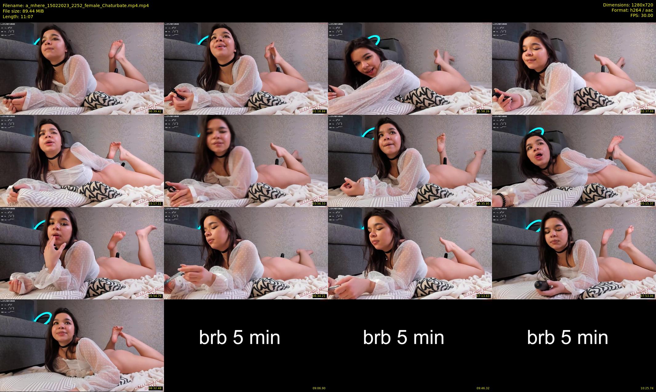 a_mhere — 12 minute Chaturbate couple cam show recording, 720p, Feb 15, 2023