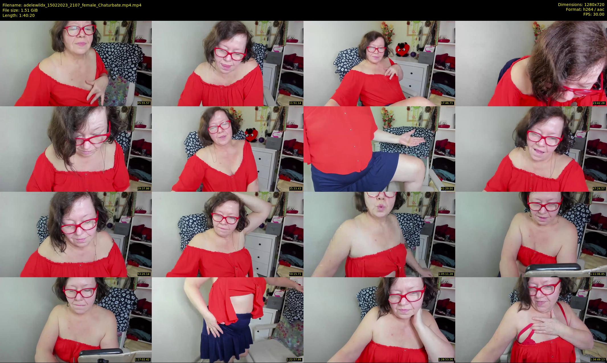 adelewildx — 101 minute Chaturbate female cam show recording, 720p, Feb 15, 2023