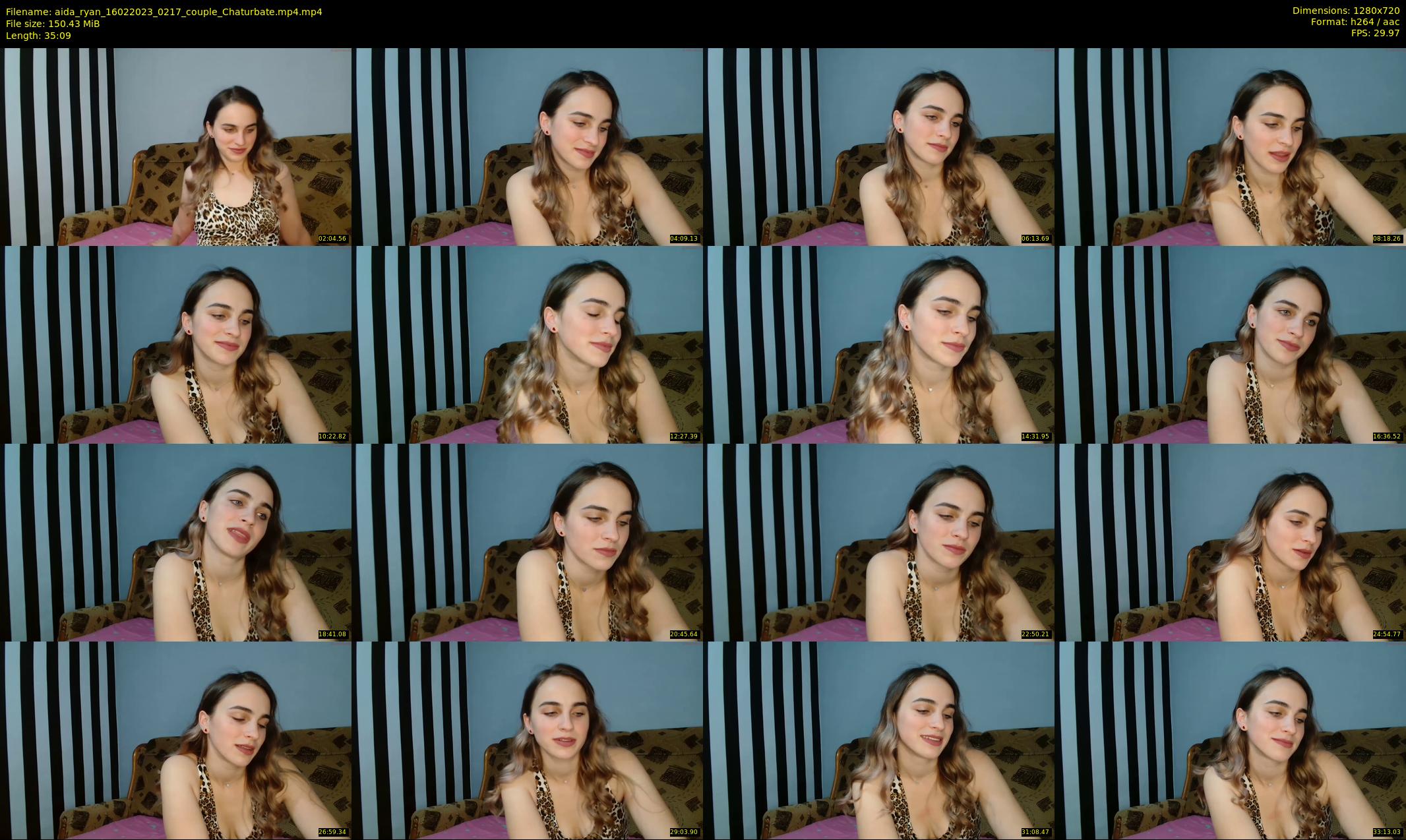 aida_ryan — 36 minute Chaturbate couple cam show recording, 720p, Feb 16, 2023