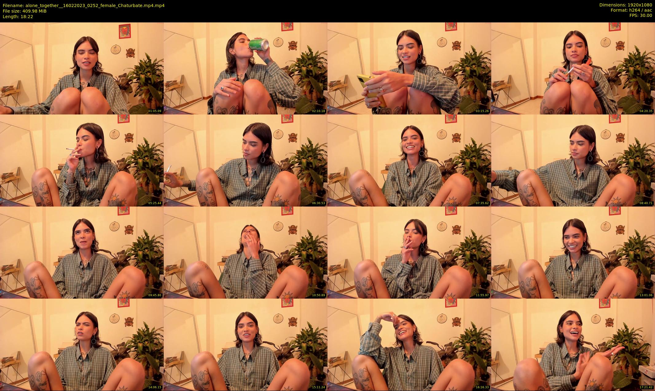 alone_together_ — 19 minute Chaturbate female cam show recording, 1080p, Feb 16, 2023