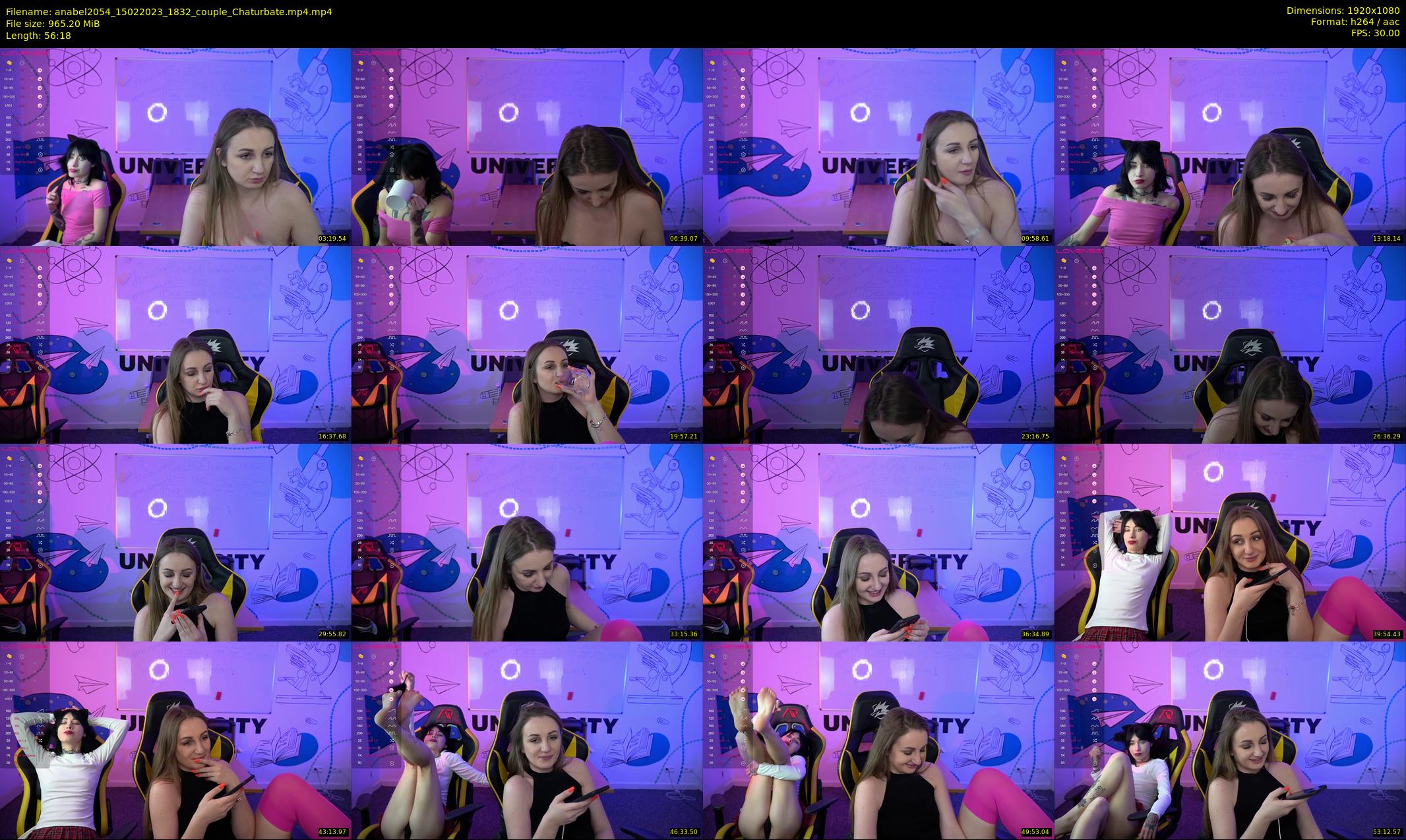 anabel2054 — 57 minute Chaturbate female cam show recording, 1080p, Feb 15, 2023