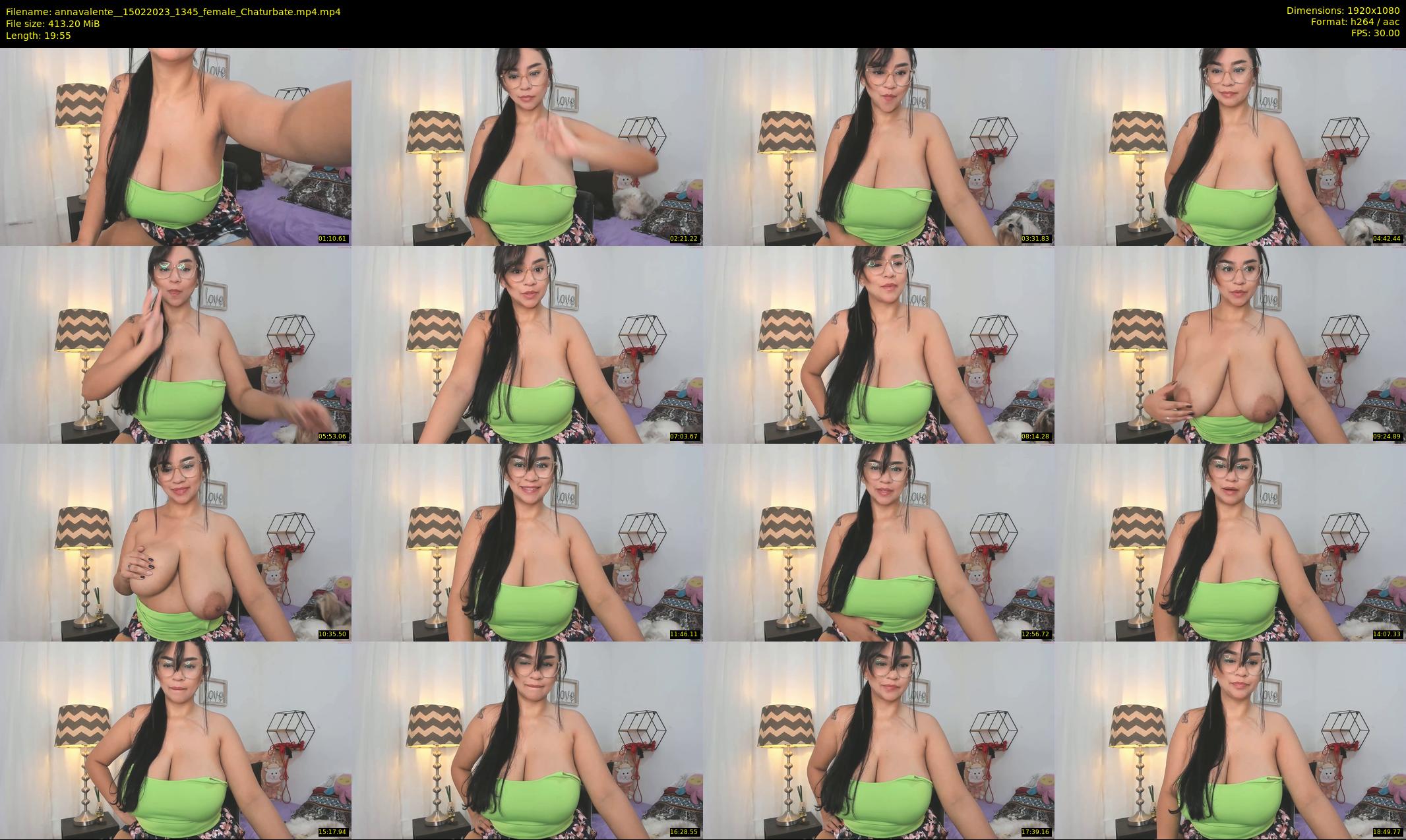 annavalente_ — 20 minute Chaturbate female cam show recording, 1080p, Feb 15, 2023