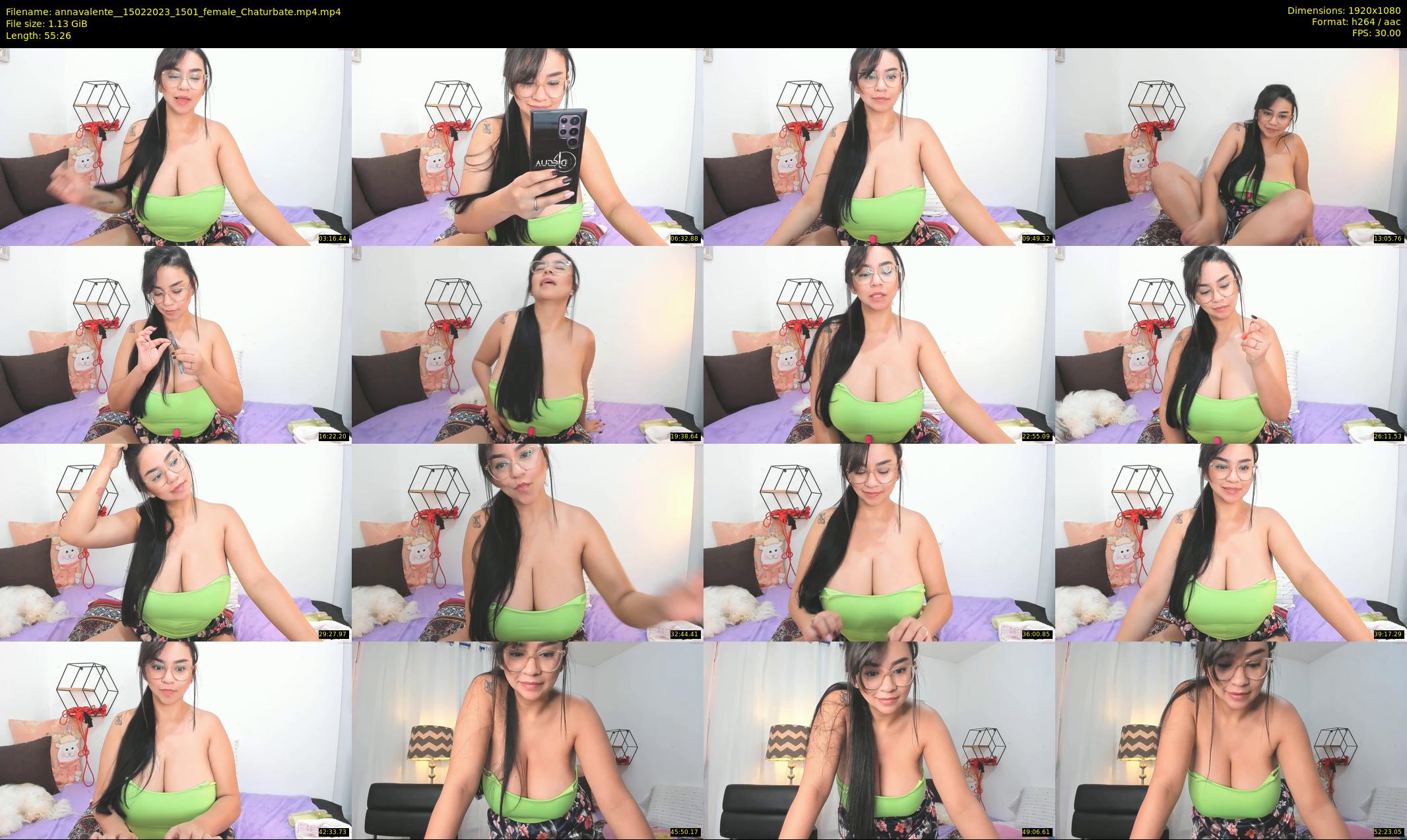 annavalente_ — 56 minute Chaturbate female cam show recording, 1080p, Feb 15, 2023