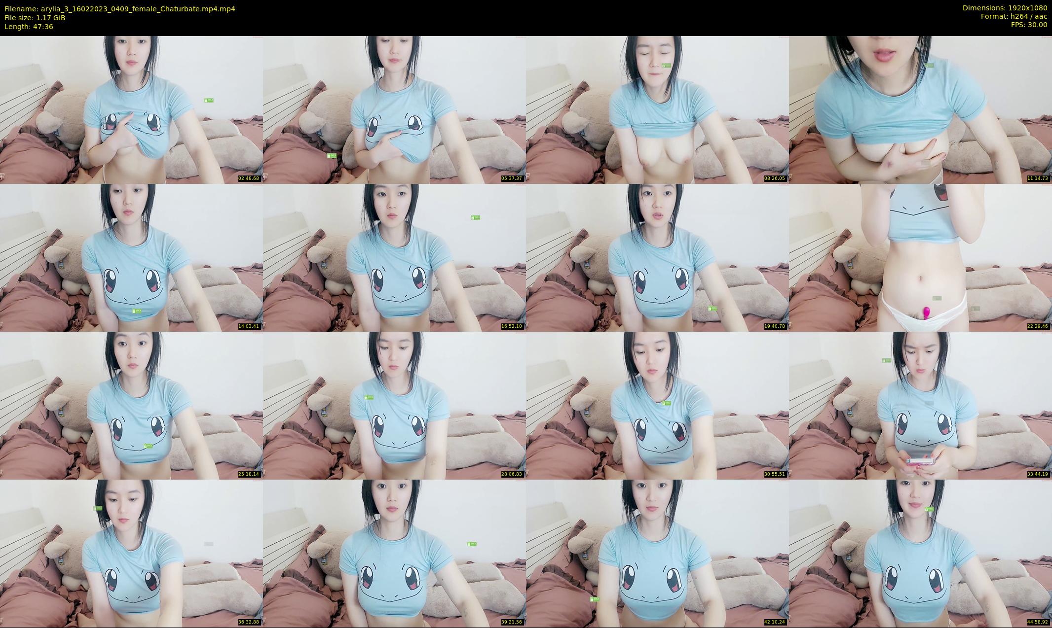 arylia_3 — 48 minute Chaturbate female cam show recording, 1080p, Feb 16, 2023