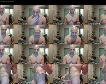 baldyboyy — 12 minute Chaturbate male cam show recording, 360p, Feb 15, 2023