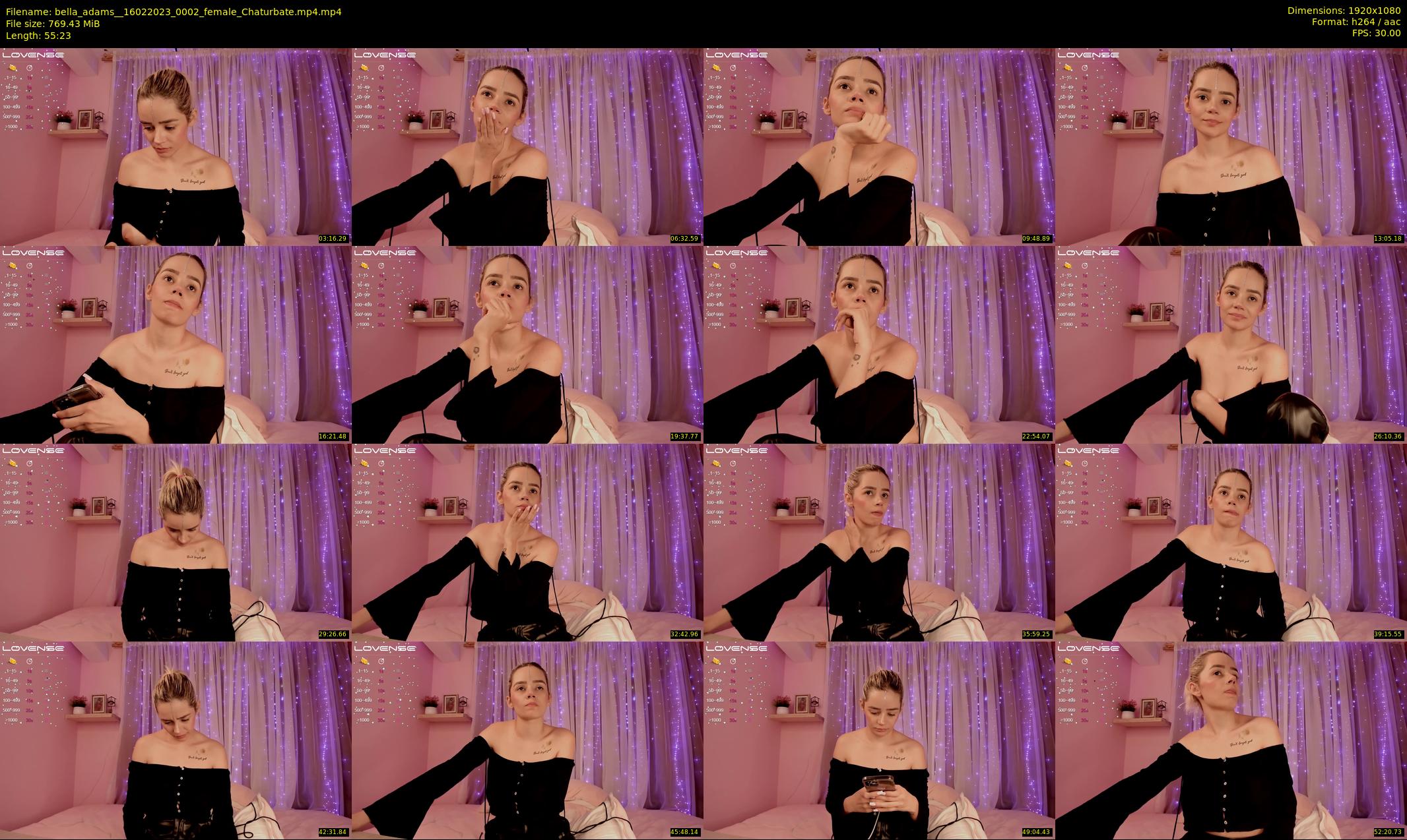 bella_adams_ — 56 minute Chaturbate female cam show recording, 1080p, Feb 16, 2023