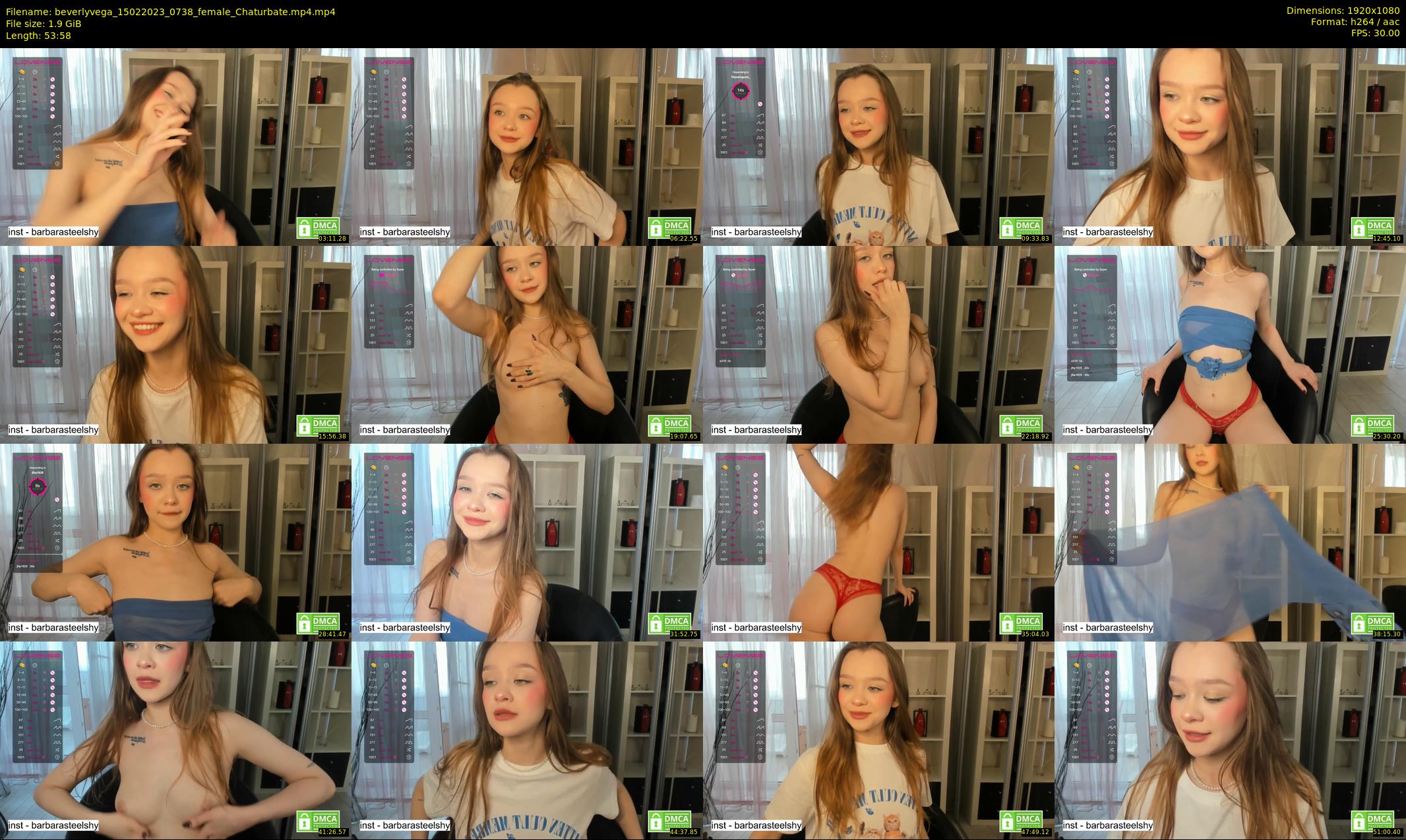 beverlyvega — 54 minute Chaturbate couple cam show recording, 1080p, Feb 15, 2023