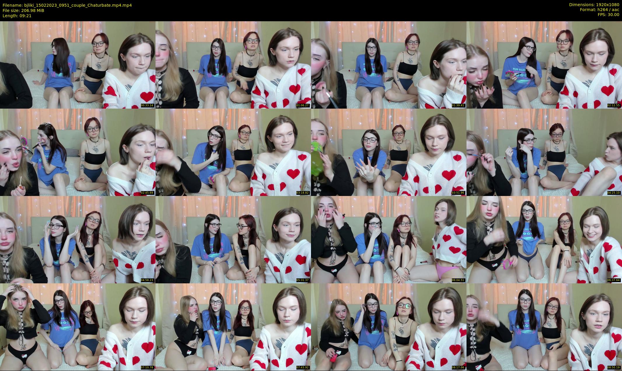 bjliki — 10 minute Chaturbate couple cam show recording, 1080p, Feb 15, 2023