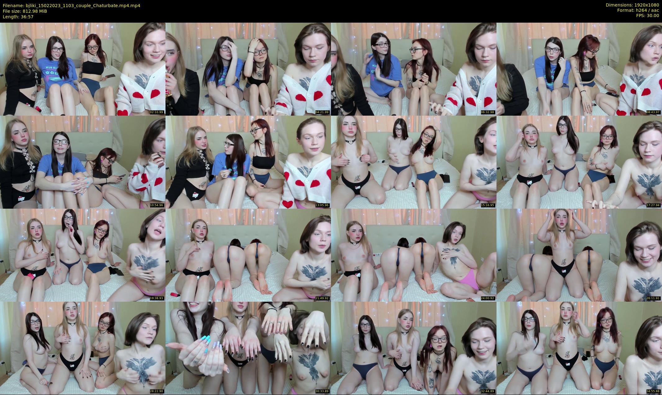 bjliki — 37 minute Chaturbate couple cam show recording, 1080p, Feb 15, 2023