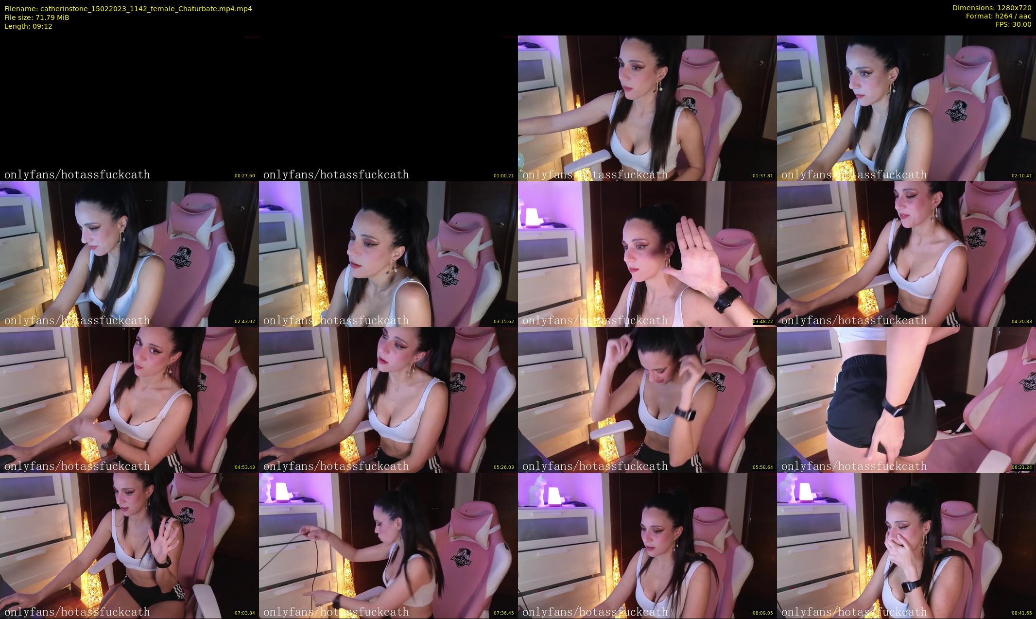 catherinstone — 10 minute Chaturbate female cam show recording, 720p, Feb 15, 2023