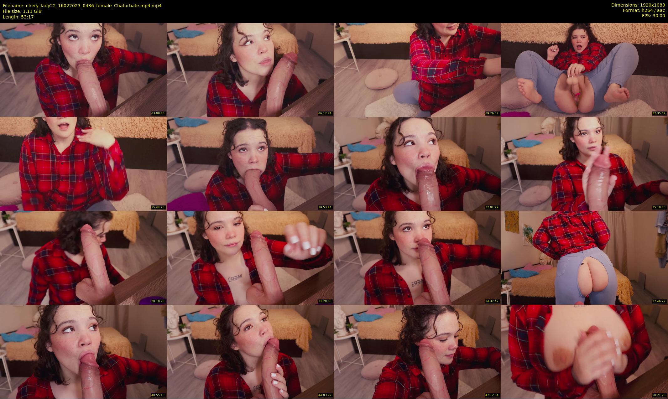 chery_lady22 — 54 minute Chaturbate female cam show recording, 1080p, Feb 16, 2023