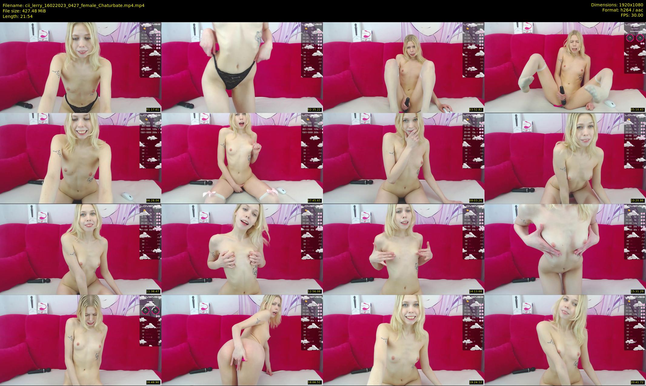 cii_lerry — 22 minute Chaturbate female cam show recording, 1080p, Feb 16, 2023