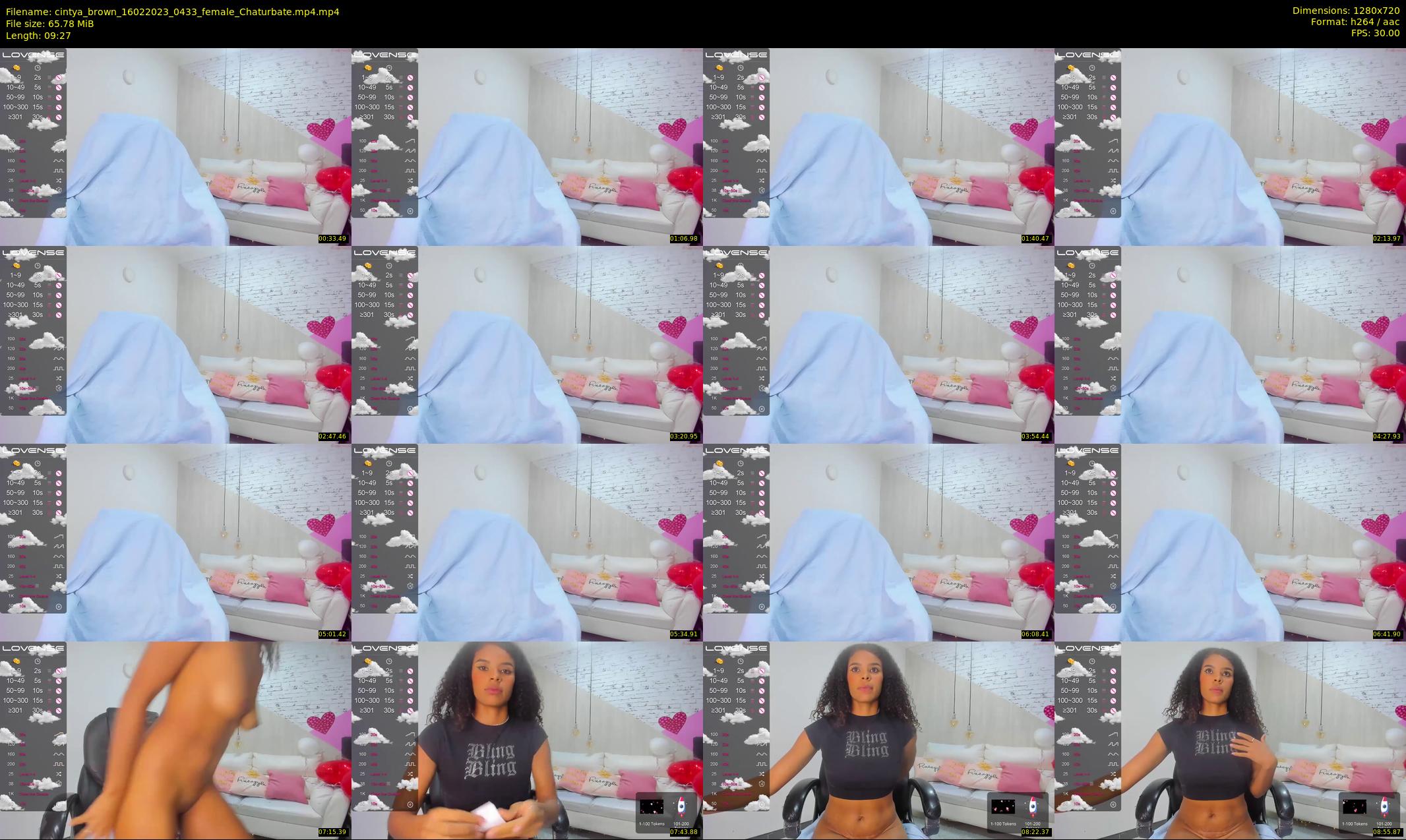 cintya_brown — 10 minute Chaturbate female cam show recording, 720p, Feb 16, 2023