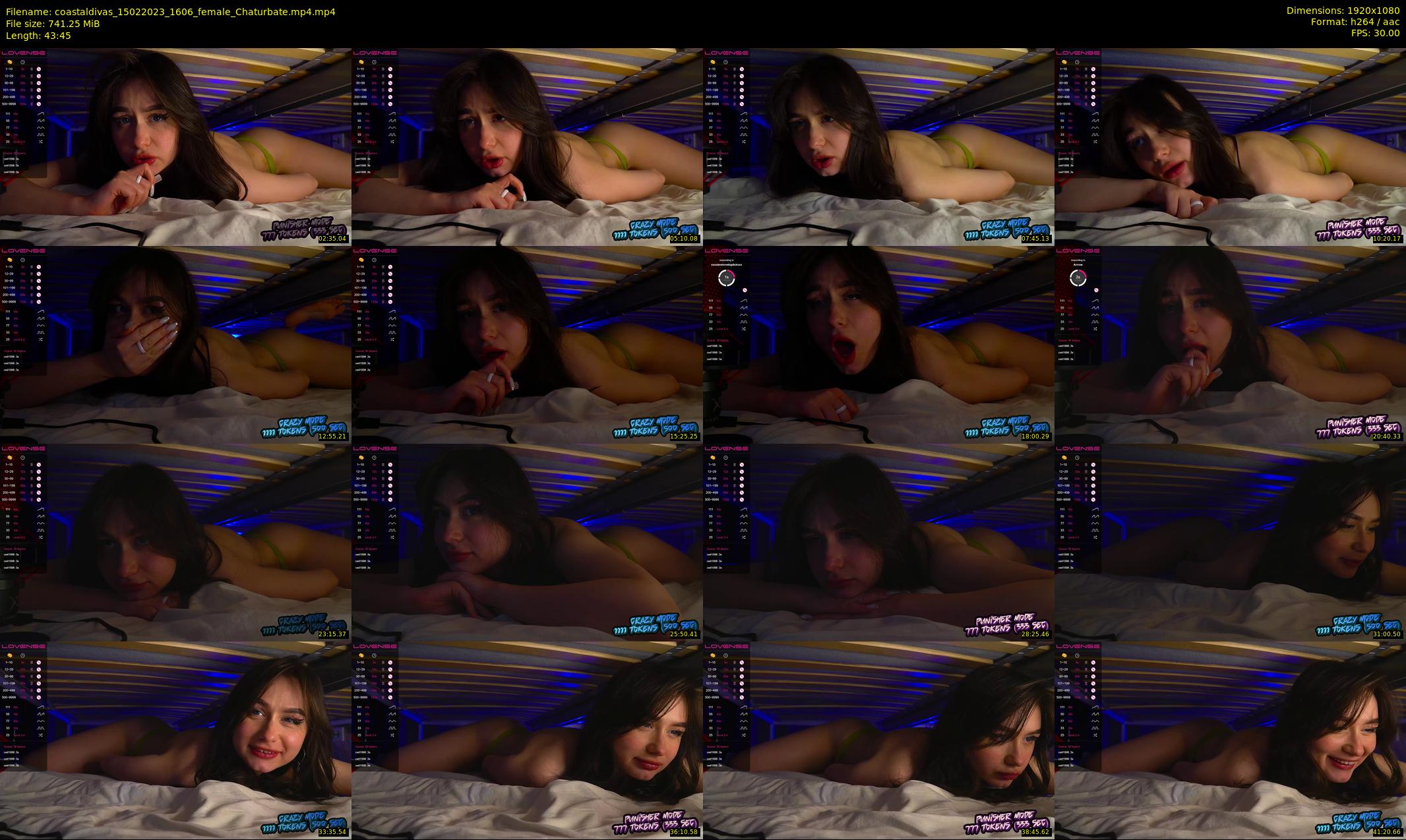 coastaldivas — 44 minute Chaturbate female cam show recording, 1080p, Feb 15, 2023